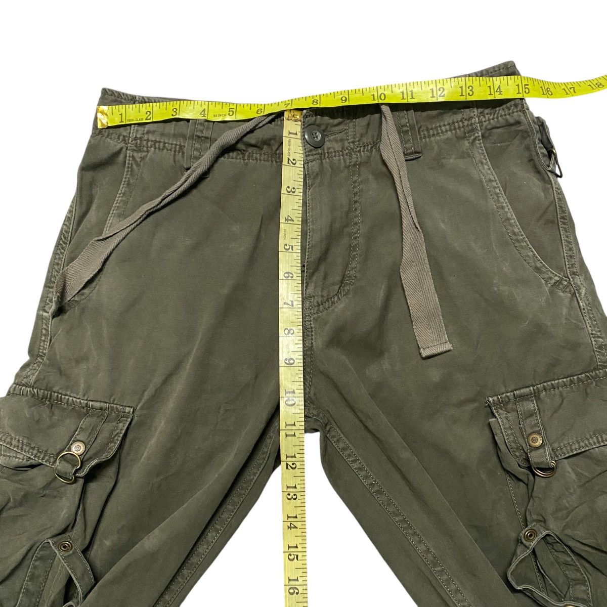 Japanese Brand DOUBLE EDGE Military Riders Cargo Pants Size US 30 / EU 46 - 19 Thumbnail