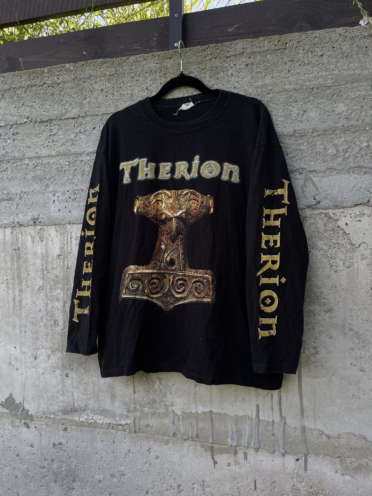 Band Tees Y2K Therion long Sleeve band t-shirt Vintage Size US XL / EU 56 / 4 - 2 Thumbnail