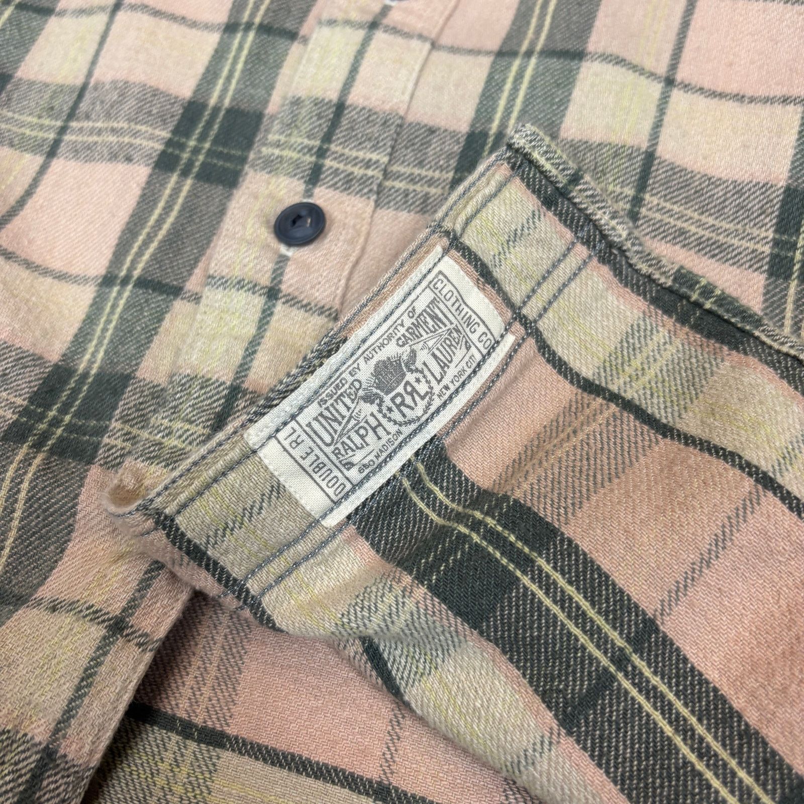 RRL Ralph Lauren RRL Double RL Ralph Lauren Plaid Flannel Shirt Men's Medium Size US M / EU 48-50 / 2 - 5 Thumbnail