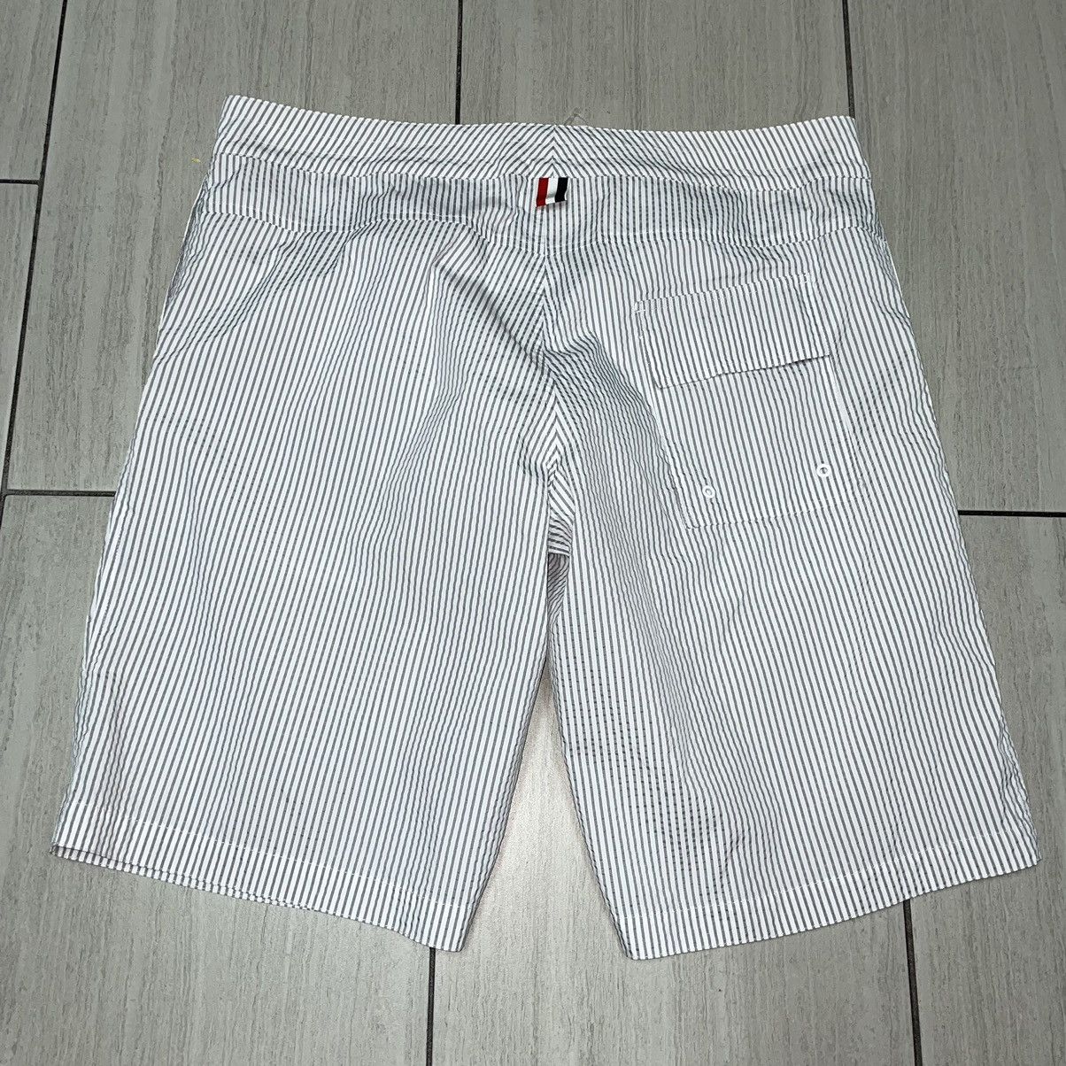 Thom Browne Thom Browne Seersucker Shorts Made in Italy Size US 38 / EU 54 - 6 Thumbnail