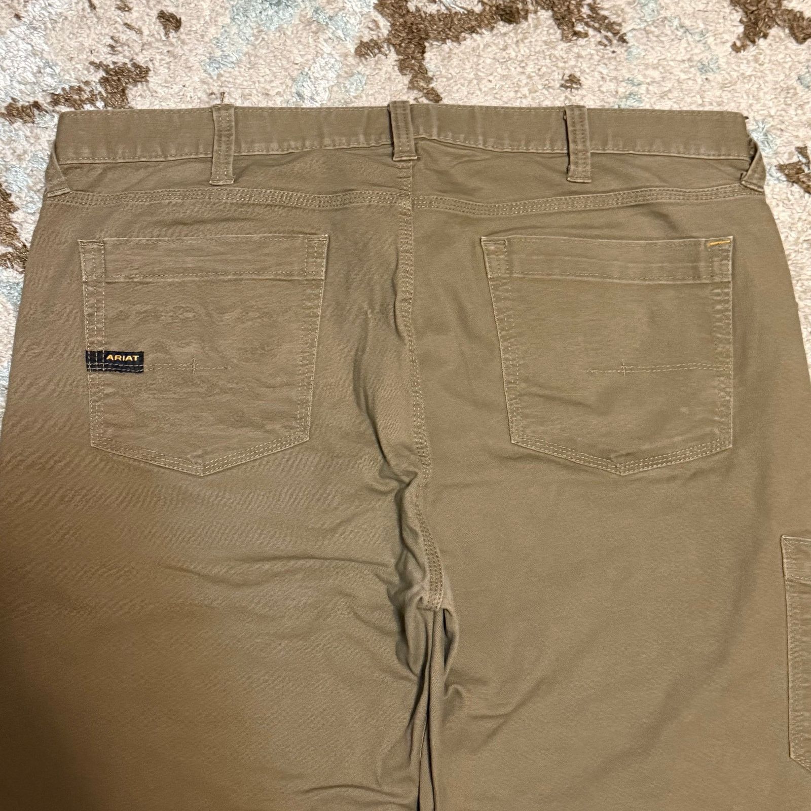Ariat Ariat Rebar Mens M4 Relaxed Straight Carpenter Pants 38x34 Size US 38 / EU 54 - 3 Thumbnail