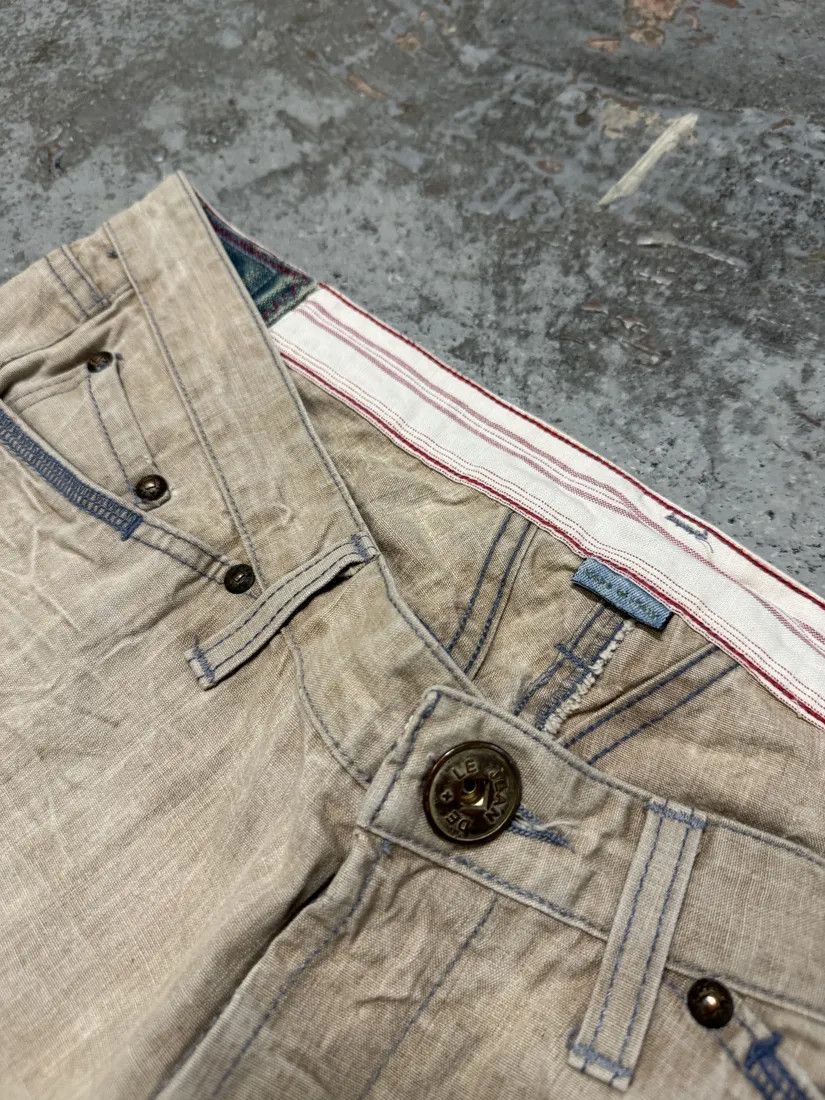 Designer × Marithe + Francois Girbaud × Vintage 2000s Marithé + François Girbaud Grey Summer Signature Pants Size US 33 - 6 Thumbnail