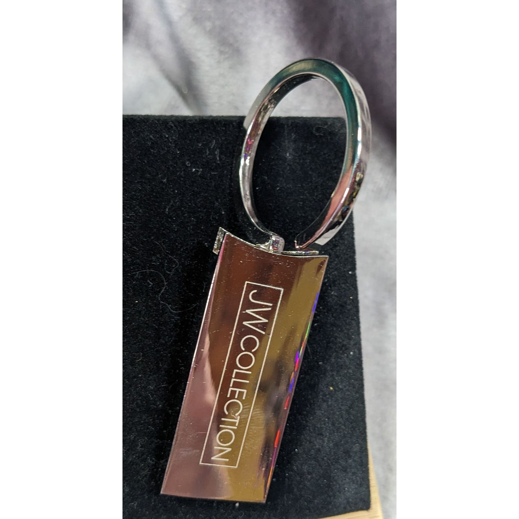 Other JW Collection Sleek Bright Silver Tone Keychain Size ONE SIZE - 8 Thumbnail