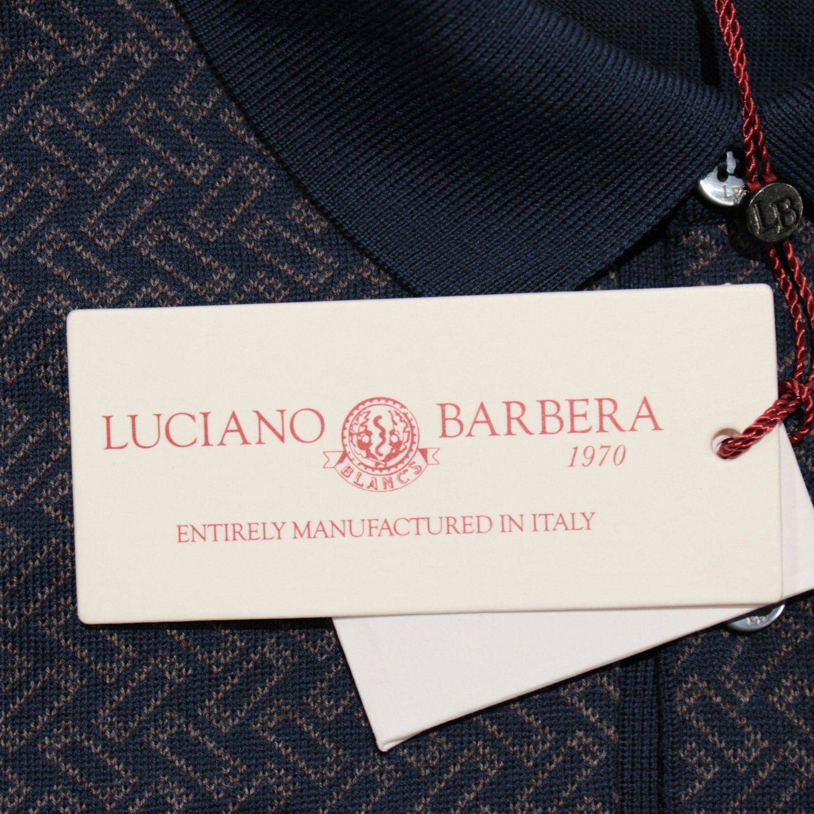 Luciano Barbera Luciano Barbera Sweater Size US L in Blue Size US L / EU 52-54 / 3 - 2 Thumbnail