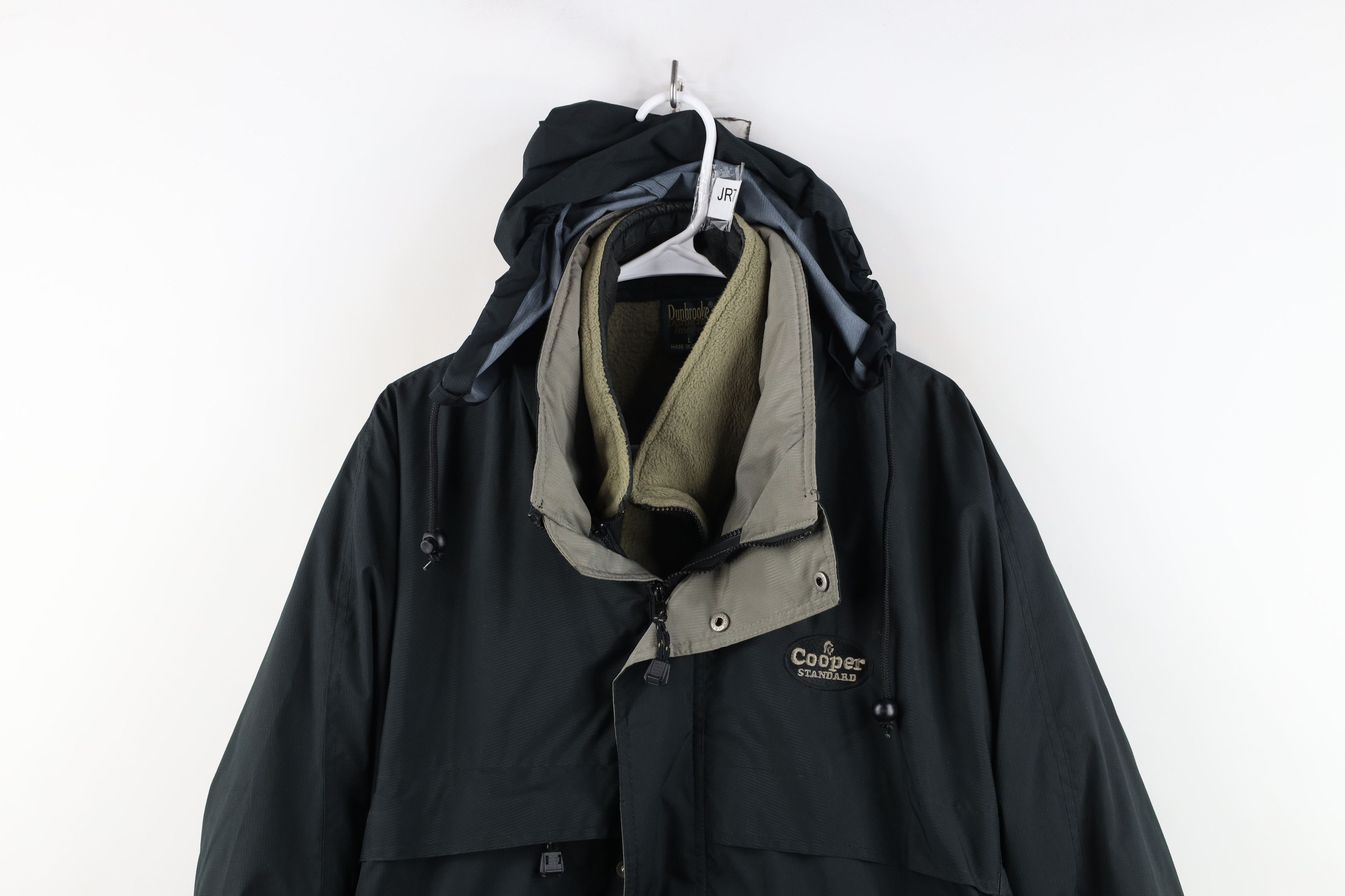 Vintage Vintage 90s 2 In 1 Cooper Standard Automotive Jacket Black Size US L / EU 52-54 / 3 - 2 Thumbnail