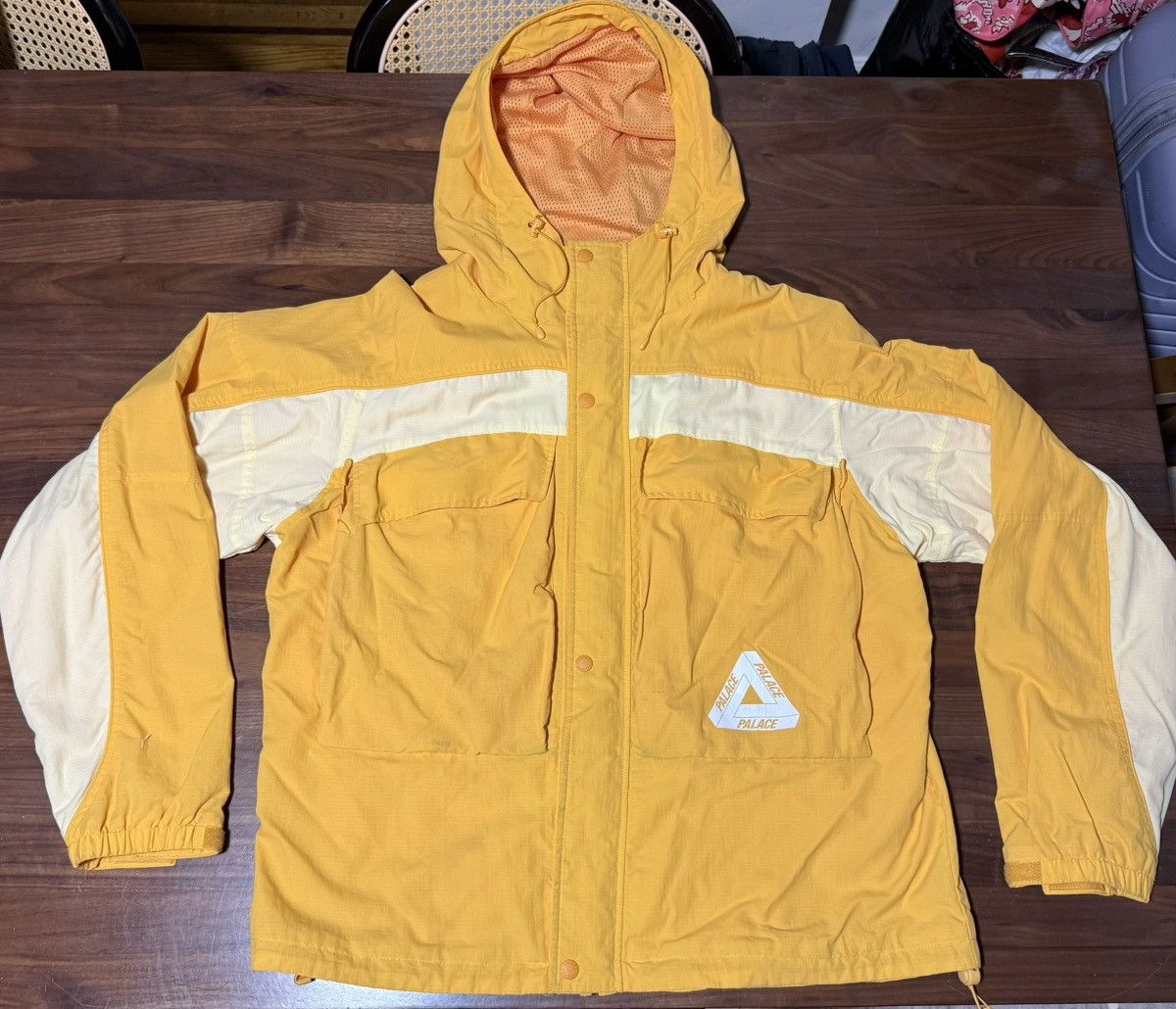Palace Palace Yellow Gold Gone Fishing Jacket Windbreaker Sz Large Size US L / EU 52-54 / 3 - 1 Thumbnail
