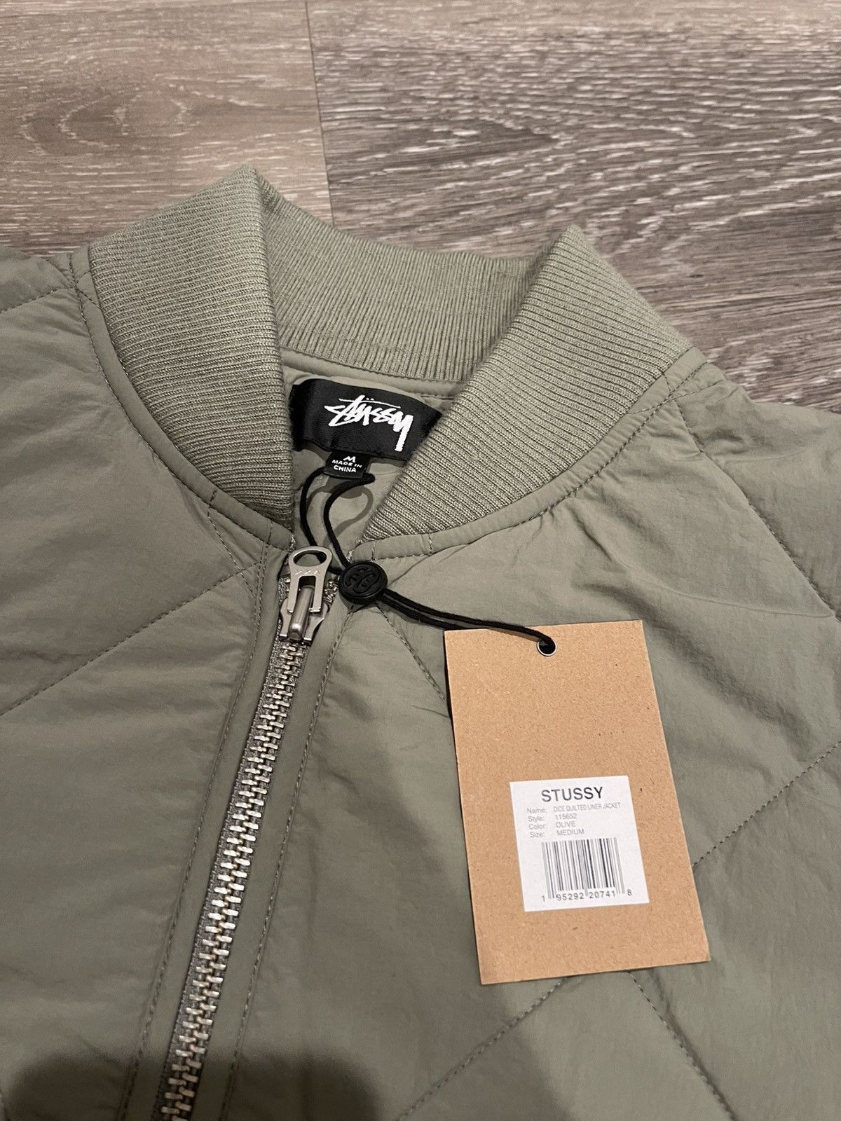 Stussy Stussy Green Dice Bomber Jacket Size US M / EU 48-50 / 2 - 4 Thumbnail