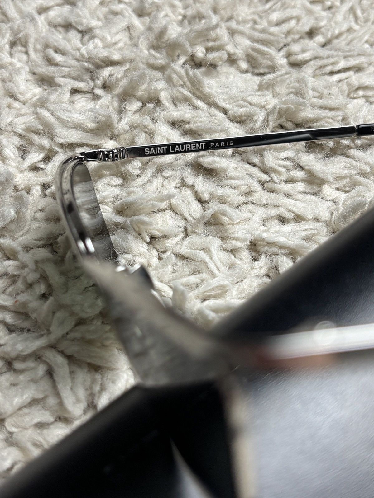 Saint Laurent Paris Saint Laurent Paris Cat Eye New Wave Sunglasses Rare Size ONE SIZE - 7 Thumbnail