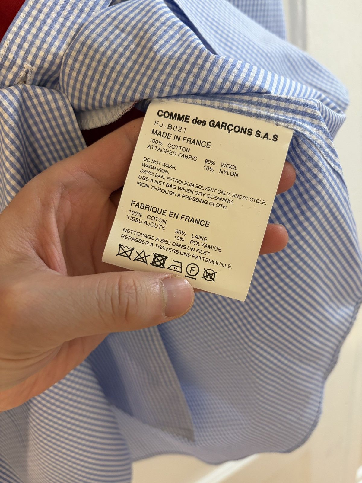 Comme des Garcons Comme des Garçons Shirt shirt Size US L / EU 52-54 / 3 - 4 Thumbnail