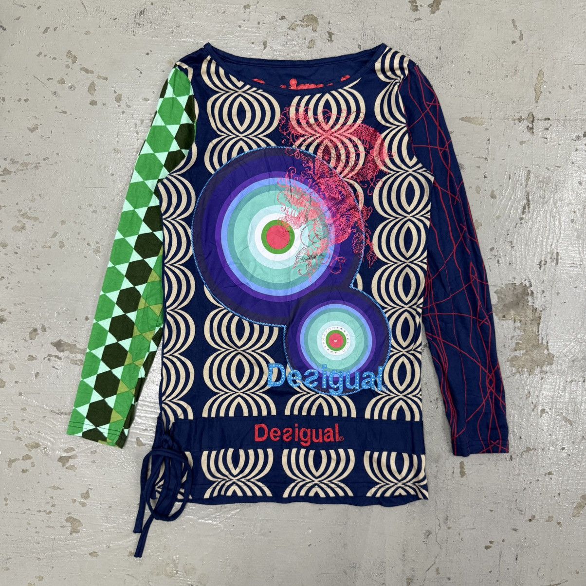 Desigual ARCHIVE DESIGUAL GAULTIER INSPIRED VINTAGE LONGSLEEVE 90s Size S / US 4 / IT 40 - 1 Thumbnail