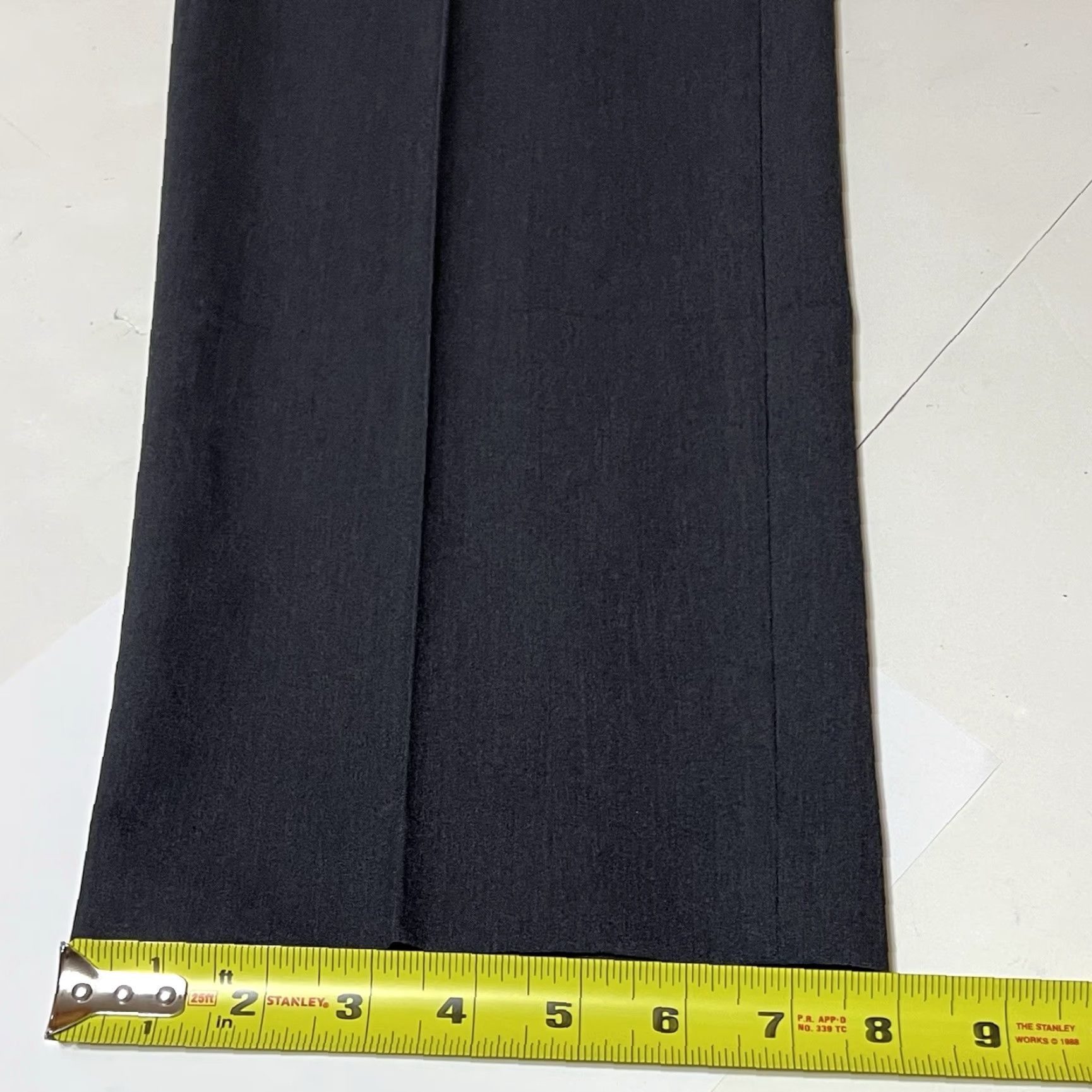 Izod IZOD Dress Pants Men's 36x32 Gray Dark Performance Stretch Comfort Straight NWT Size US 36 / EU 52 - 7 Thumbnail