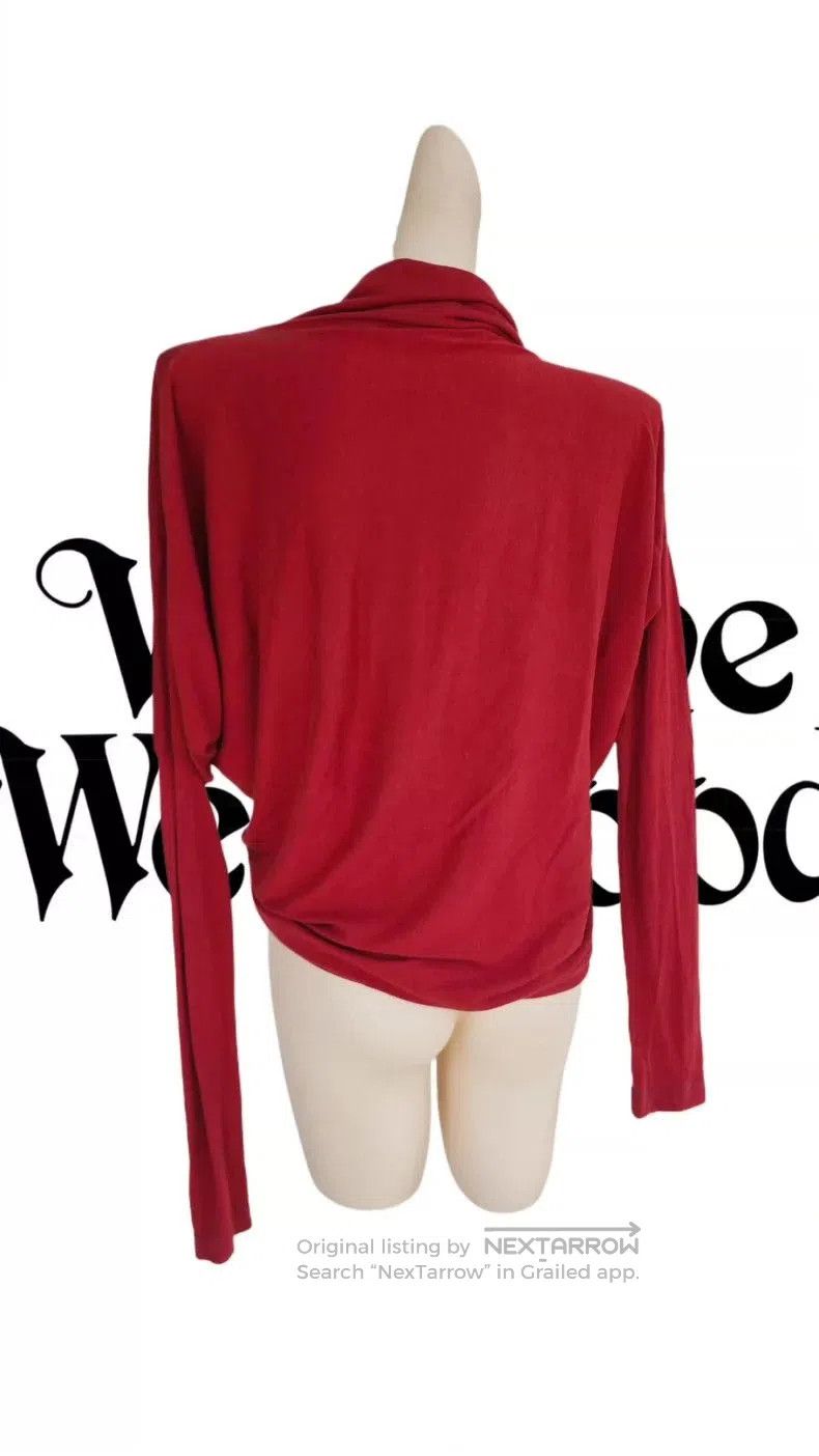 Vivienne Westwood Vivienne Westwood Red Asymmetric Top. Size US M / EU 48-50 / 2 - 4 Thumbnail