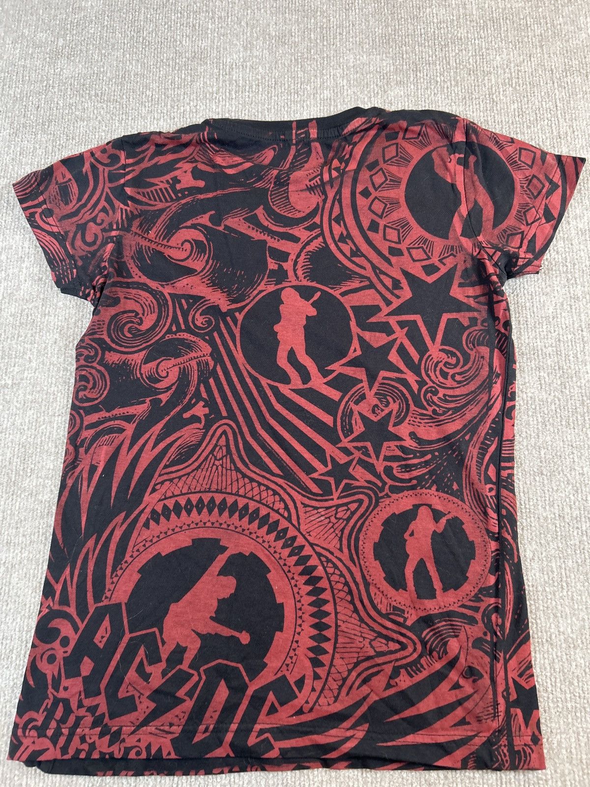 Liquid Blue AC/DC Black Ice Band T-Shirt Liquid Blue Red Size M 1209 Size M / US 6-8 / IT 42-44 - 3 Thumbnail