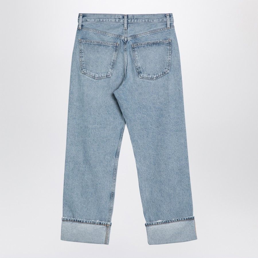 Agolde o1d2blof0724 denim Jeans in Light Blue Size 27" / US 4 / IT 40 - 2 Thumbnail