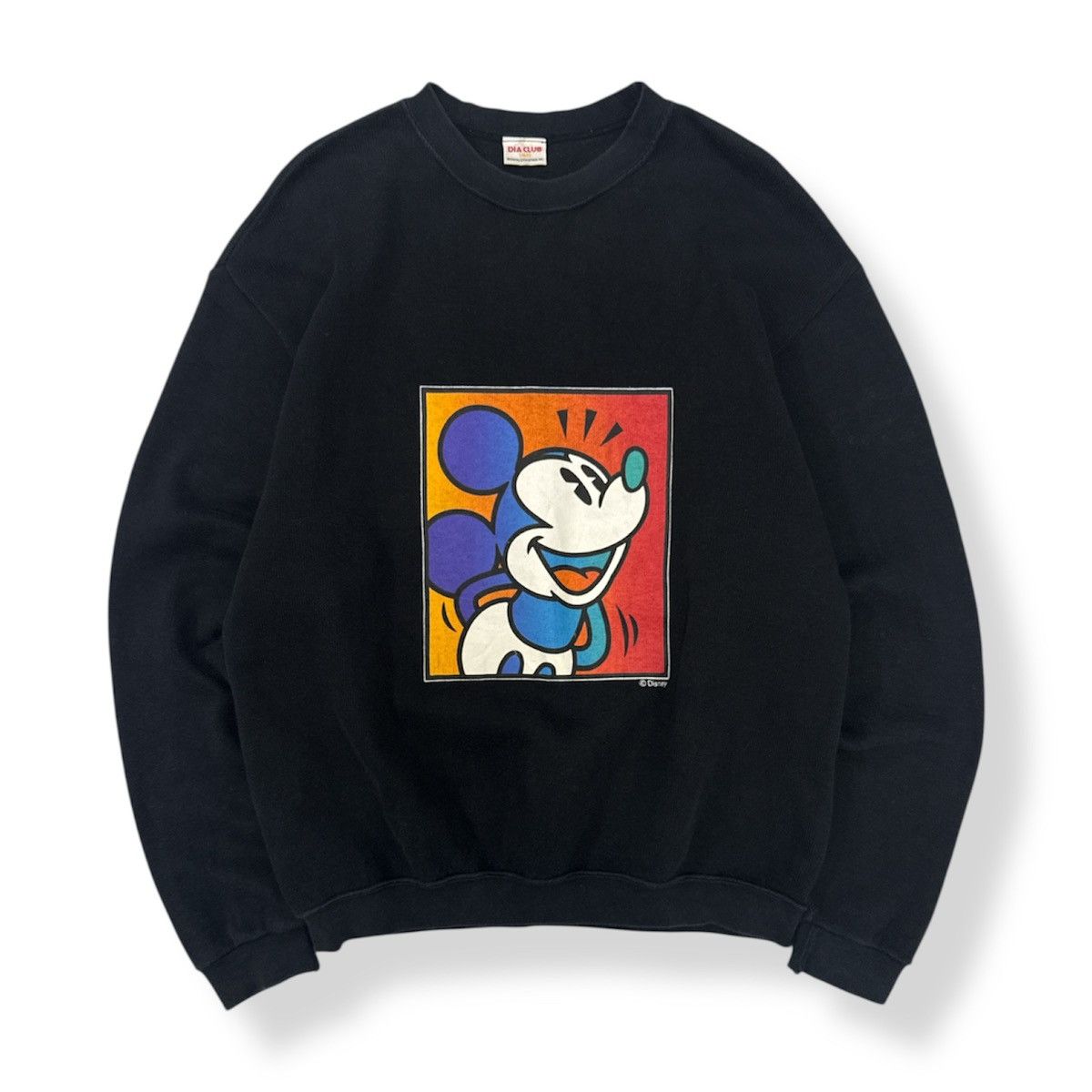 Disney 🔥 90s Dia Sports Disney Entp. Mickey Art Frame Graphic sweat Size US S / EU 44-46 / 1 - 1 Thumbnail