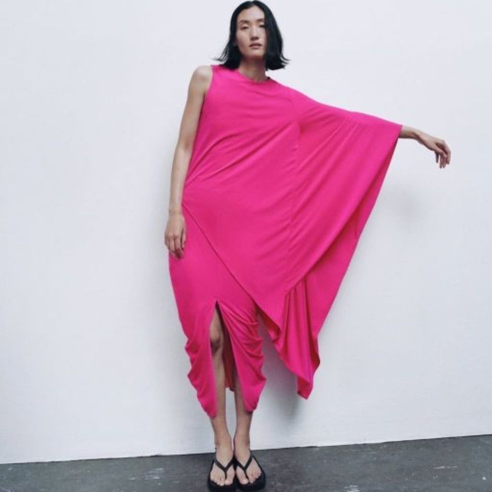 Zara ZARA DRAPED SIDE SKIRT SIZE M Size 29" - 1 Thumbnail