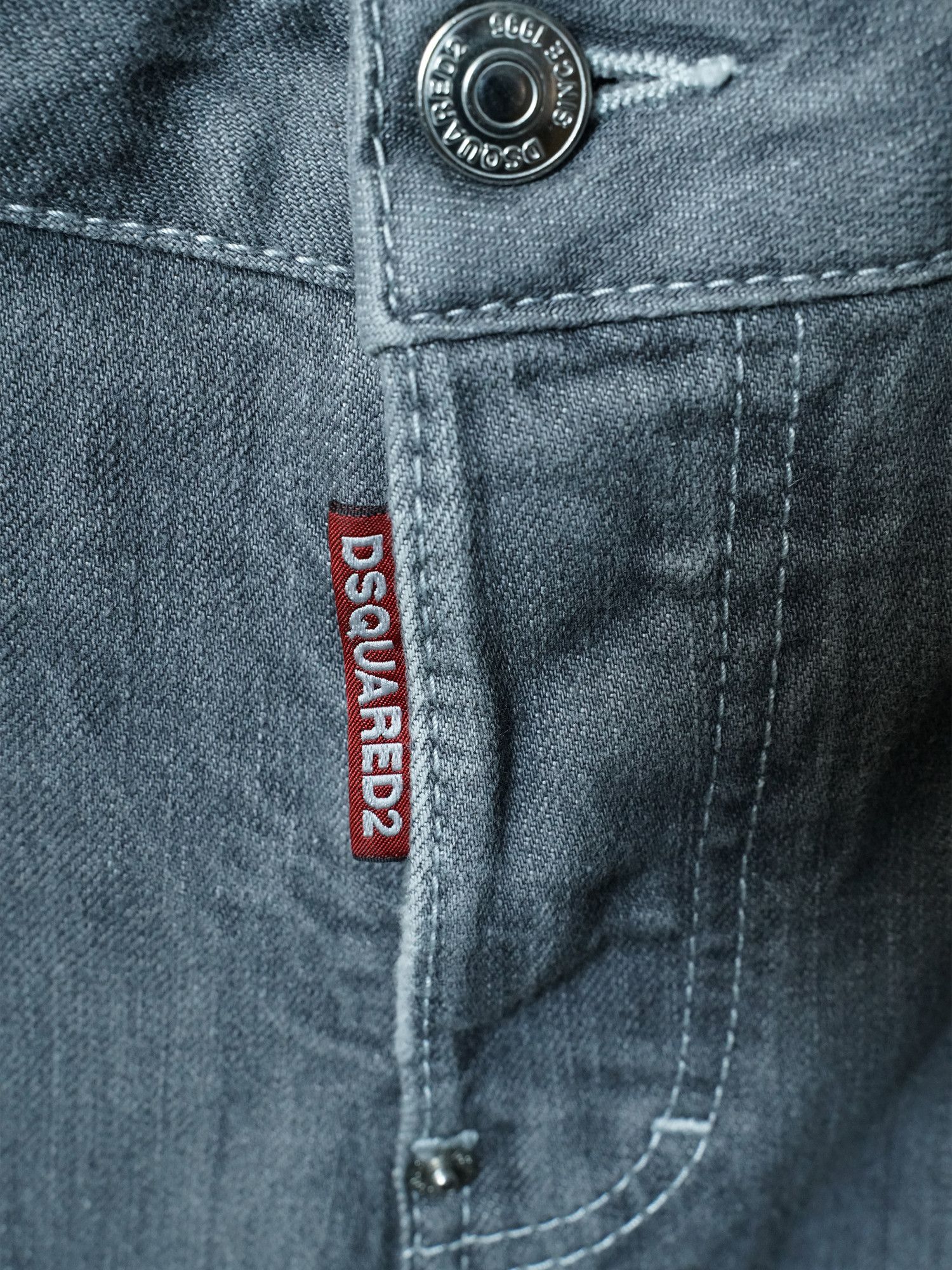 Dsquared2 DSQUARED2 Distressed Skinny Jeans Size 28" / US 6 / IT 42 - 5 Thumbnail