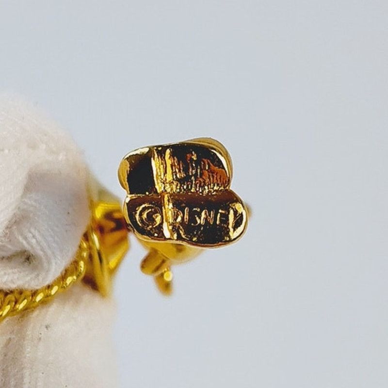 Disney Disney Mickey Mouse Tie Tack Pin Gold-Toned Men's 3D Rare Size ONE SIZE - 6 Thumbnail