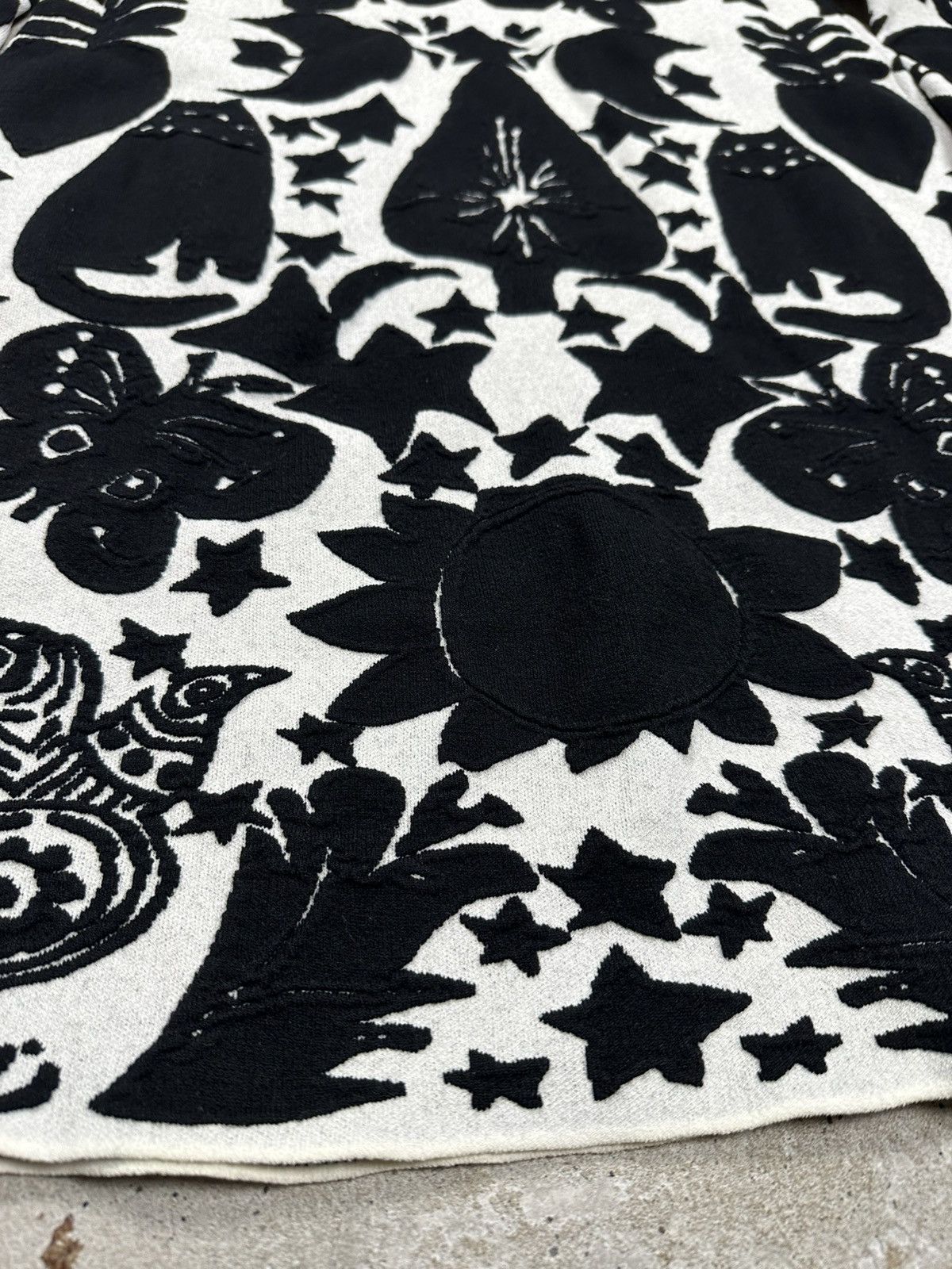 Alexander McQueen Alexander McQueen Unicorn & Floral Embroidered Wool Dress Size M / US 6-8 / IT 42-44 - 5 Thumbnail