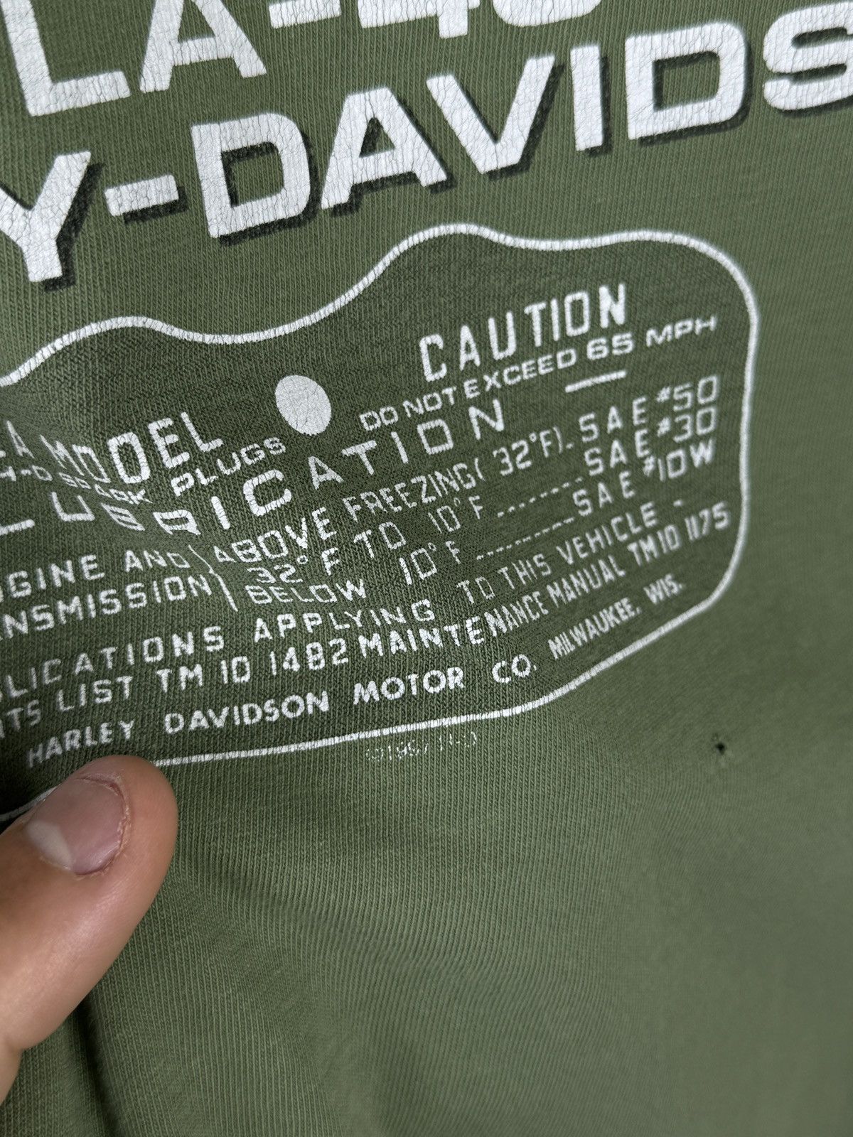 Harley Davidson × Vintage Mens Vintage Harley Davidson T-shirt big logo tee 1998 rare Size US L / EU 52-54 / 3 - 11 Thumbnail
