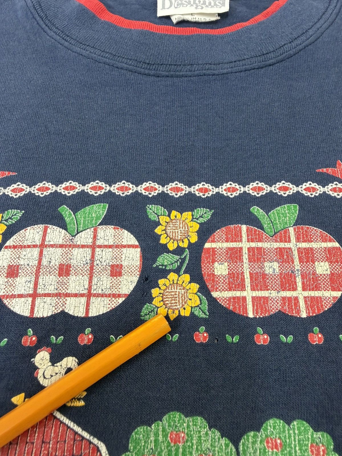 Other Vintage 90s Endless Designs Farm Animals T-Shirt Size US L / EU 52-54 / 3 - 4 Thumbnail
