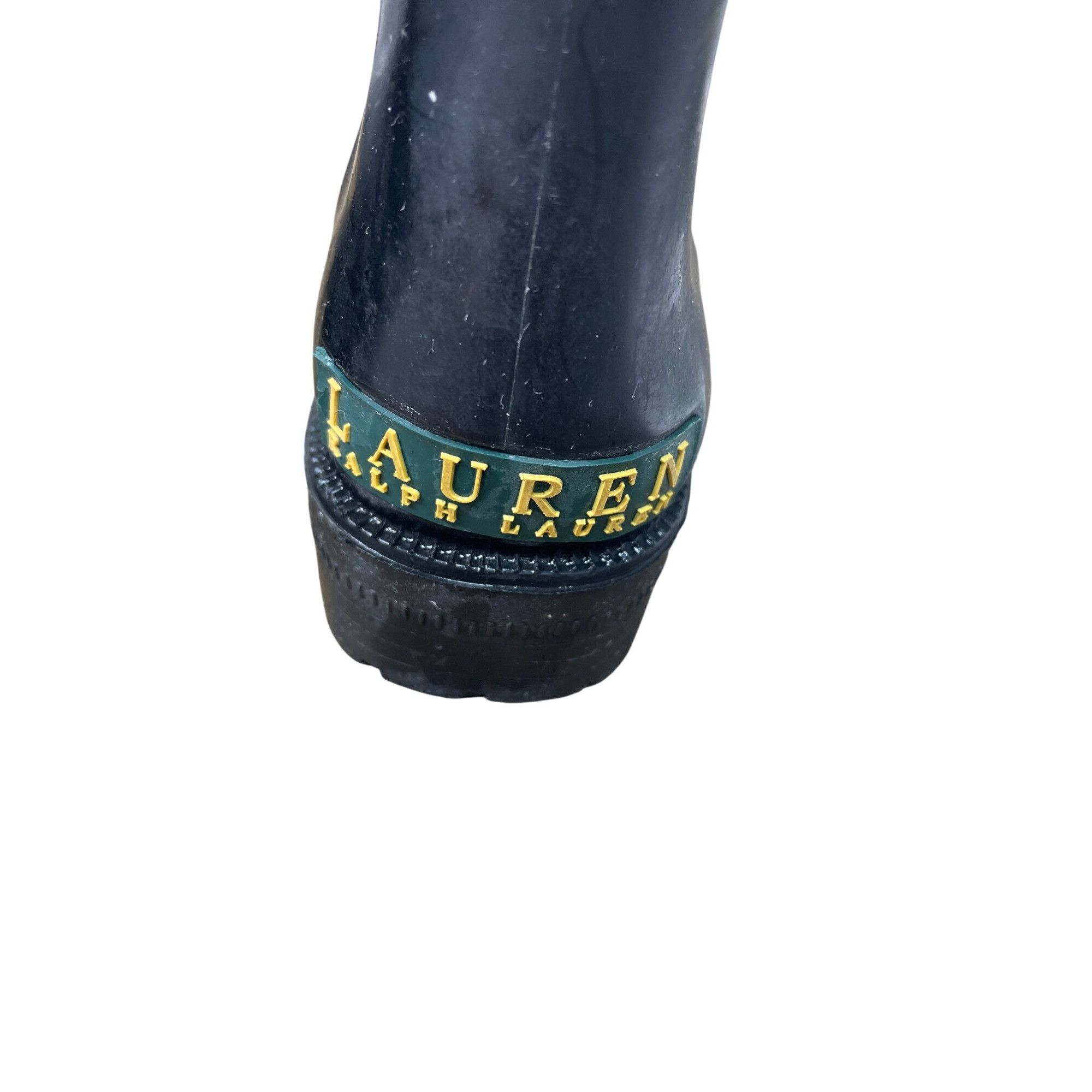 Lauren Ralph Lauren Lauren Ralph Lauren Womens Rossalyn Black Rain Boots Size 6B Size US 6 / IT 36 - 13 Thumbnail