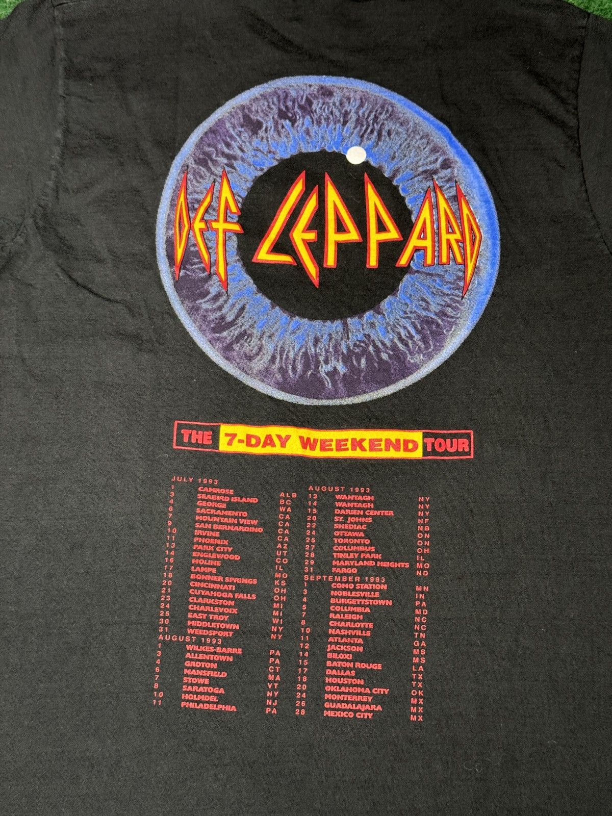 Band Tees × Giant × Vintage Vintage 90s Def Leppard Adrenalize Medium Rock Band T Shirt Size US M / EU 48-50 / 2 - 5 Thumbnail