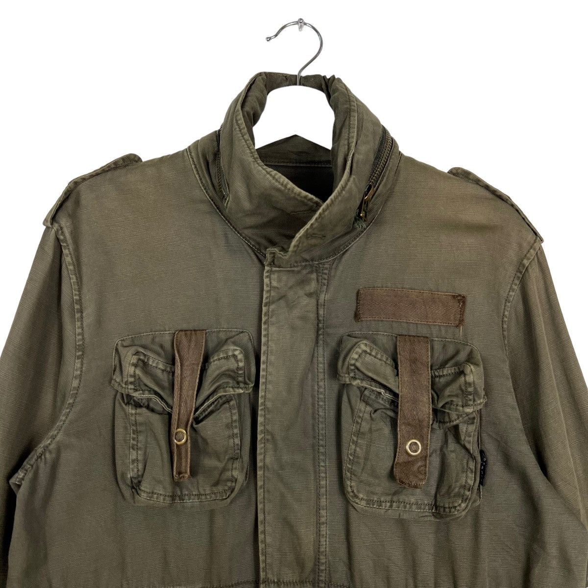 Designer × Japanese Brand 🔥 OTARIE CARGO UTILITY MILITARY STYLE JACKET Size US M / EU 48-50 / 2 - 3 Thumbnail