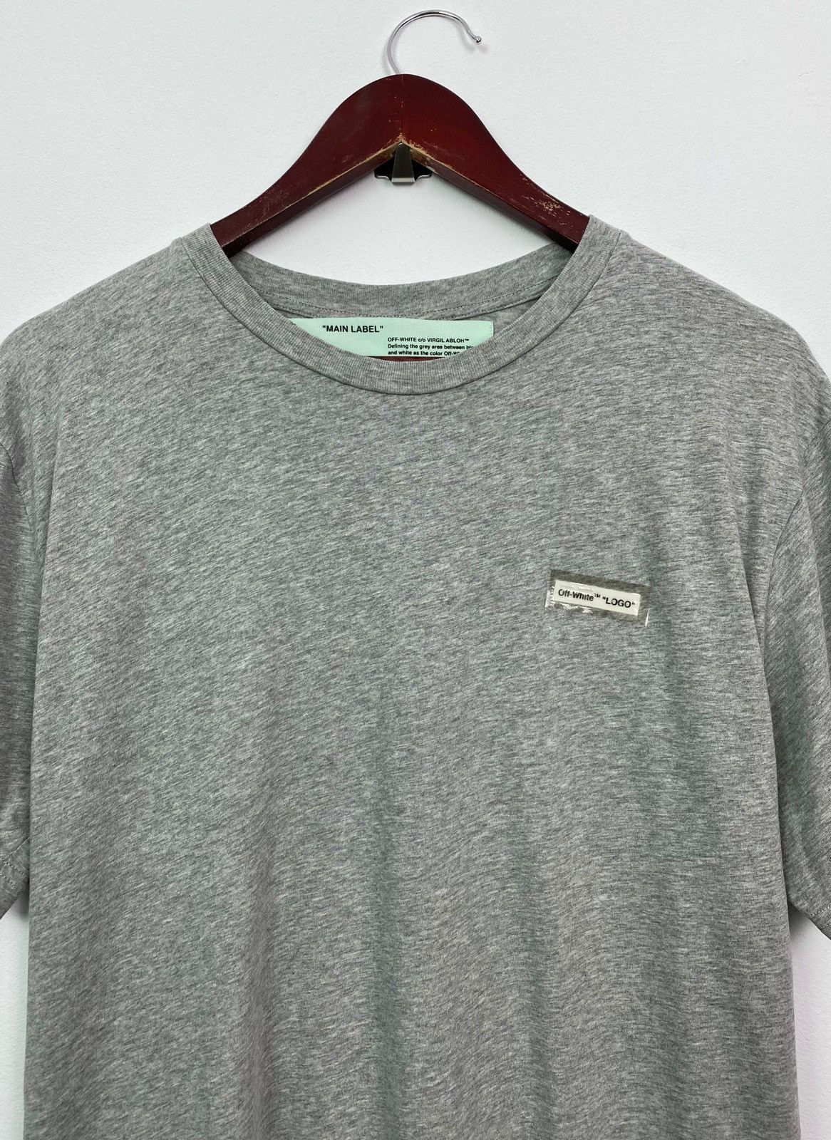 Off-White × Virgil Abloh tshirt OFF-WHITE tee t-shirt offwhite off white casual basic Size US M / EU 48-50 / 2 - 2 Thumbnail