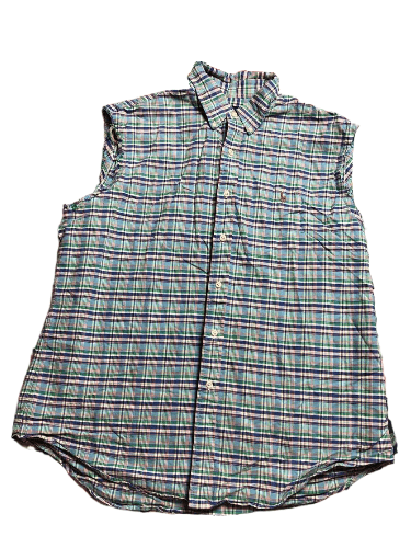 Ralph Lauren Vintage Ralph Lauren Checkered Button Up Shirt Size XL Size US XL / EU 56 / 4 - 1 Thumbnail