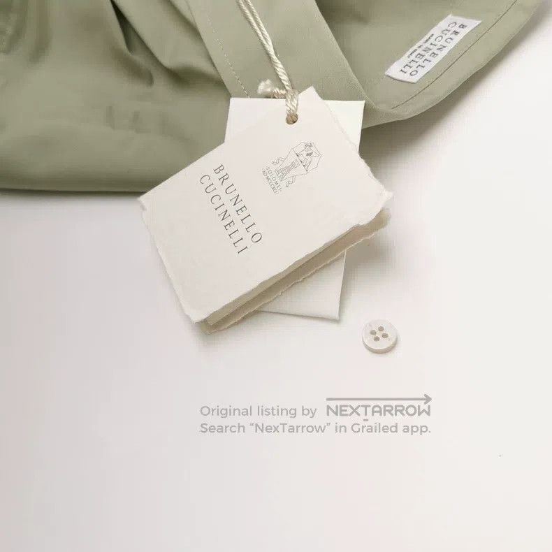 Brunello Cucinelli Brunello Cucinelli Cotton collar-turned shirt Size XS / US 0-2 / IT 36-38 - 3 Thumbnail