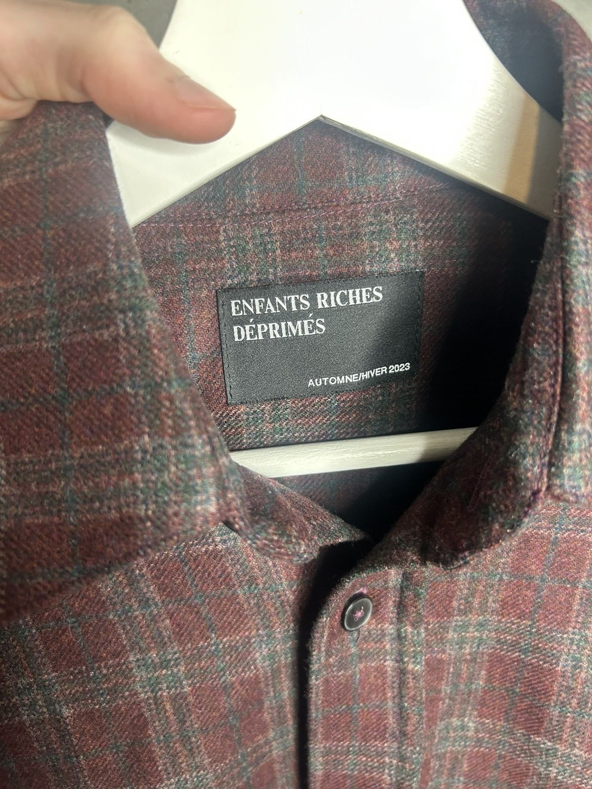 Enfants Riches Deprimes Mr Porter Exclusive Patchwork Flannel Size US M / EU 48-50 / 2 - 7 Thumbnail