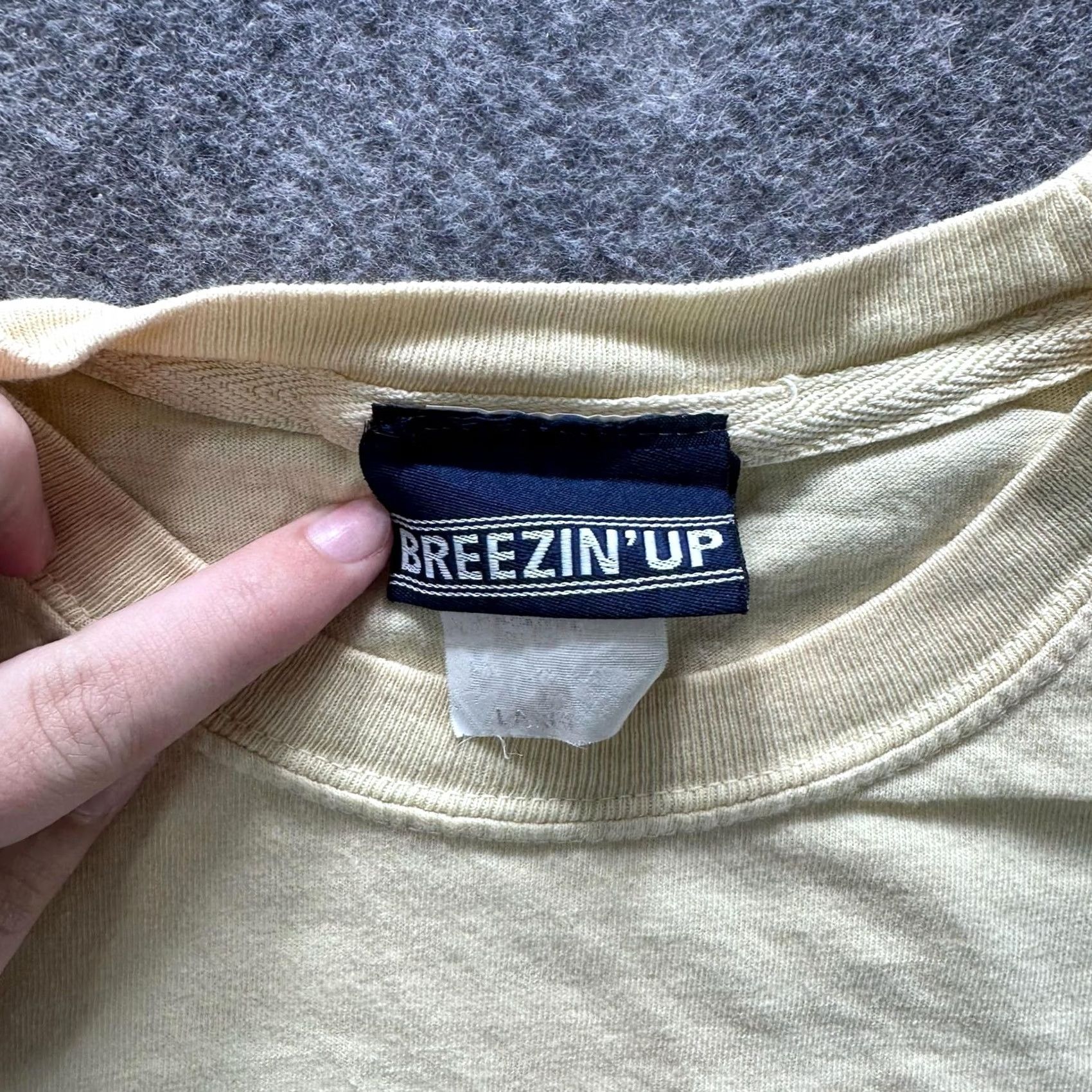 Vintage Breezin' Up Shirt Mens L Beige Graphic Crewneck Beach Haven New Jersey Breezin' Up Shirt Mens L Beige Graphic Crewneck Size US L / EU 52-54 / 3 - 4 Thumbnail