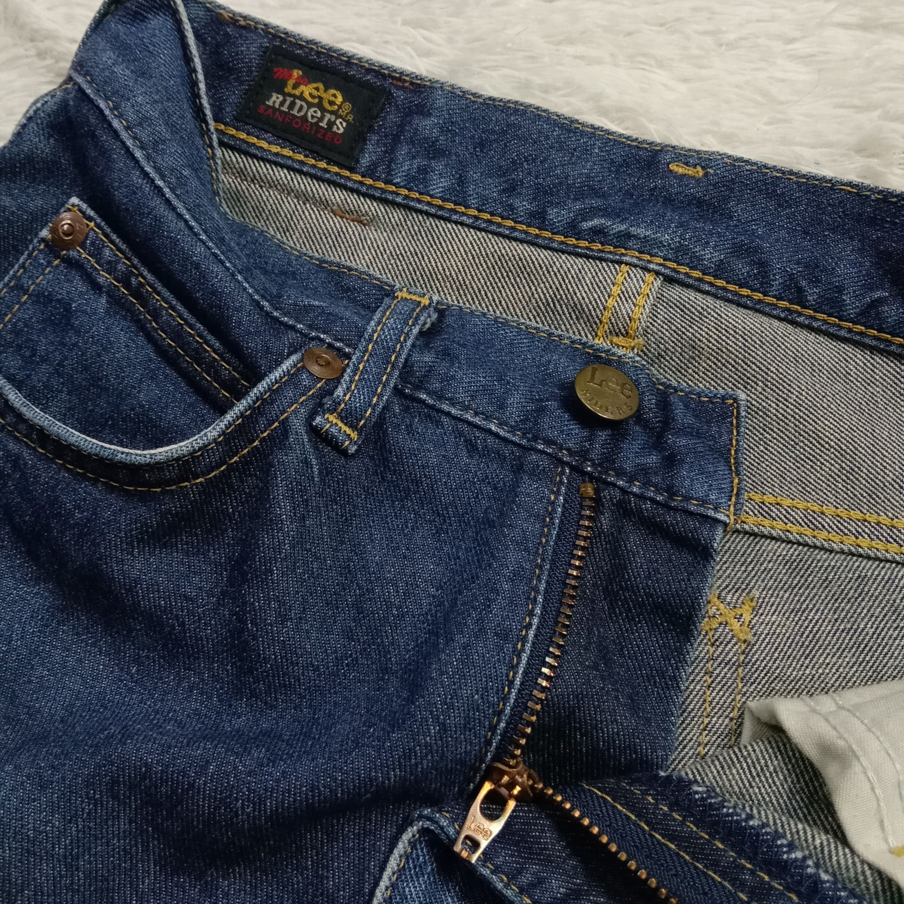 Lee 🇯🇵 90s Lee Rider Regular Jeans Size US 28 / EU 44 - 6 Thumbnail