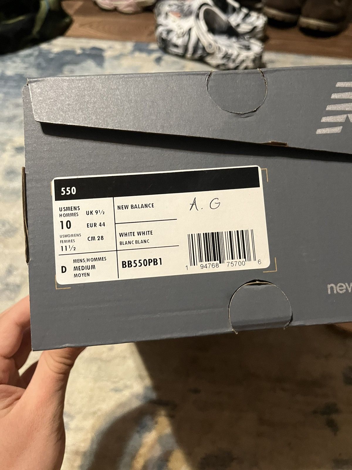 New Balance New Balance 550 Grey Size US 10 / EU 43 - 8 Thumbnail