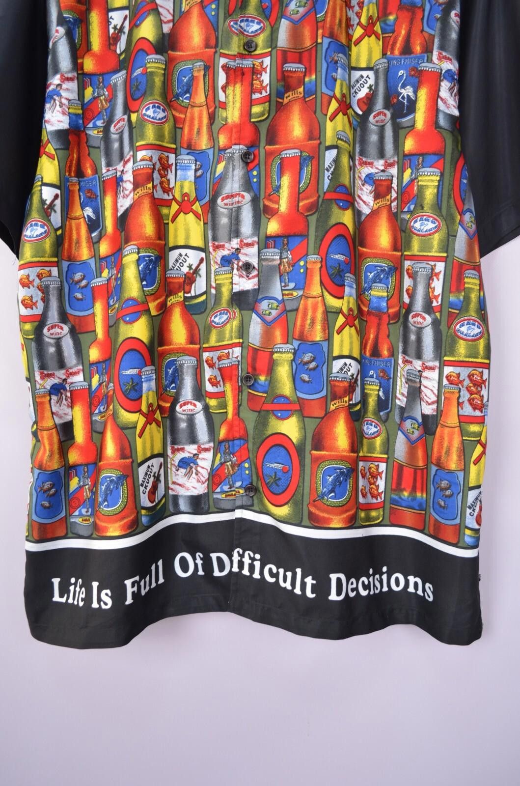 Other Vintage Bottle Rows Aloha Hawaiian Beach S/S Shirt Sz XL 90s Size US XL / EU 56 / 4 - 5 Thumbnail