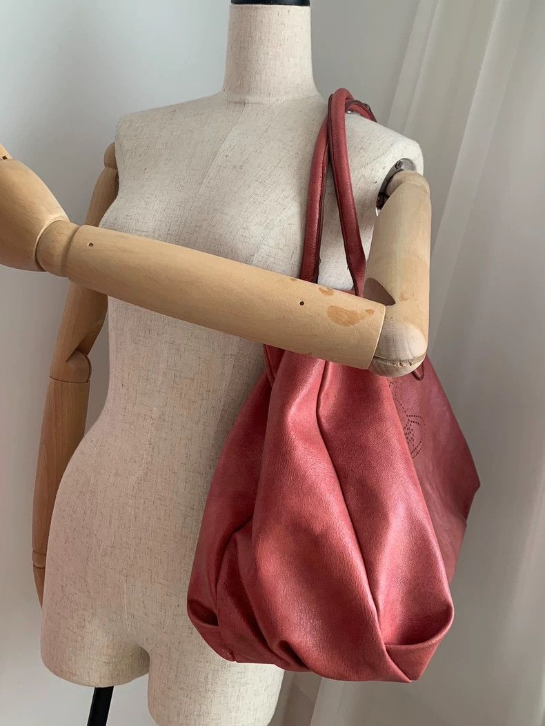 Vivienne Westwood Vivienne Westwood size os Retro red hollow Saturn tote bag Size ONE SIZE - 4 Thumbnail