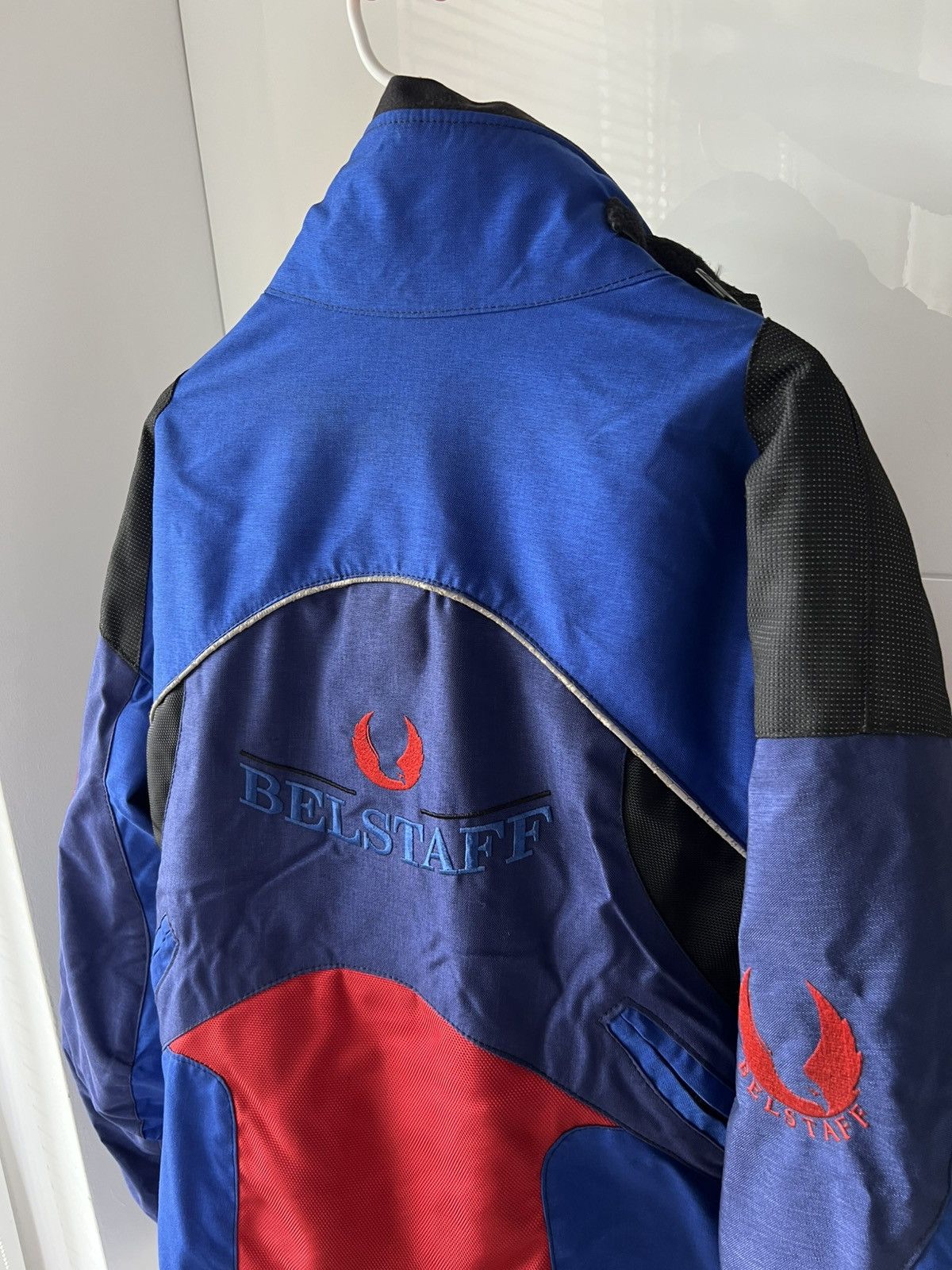 Belstaff Vintage Racing Belstaff 90s 2 in 1 Cordura Big Logo Jacket Size US L / EU 52-54 / 3 - 10 Thumbnail