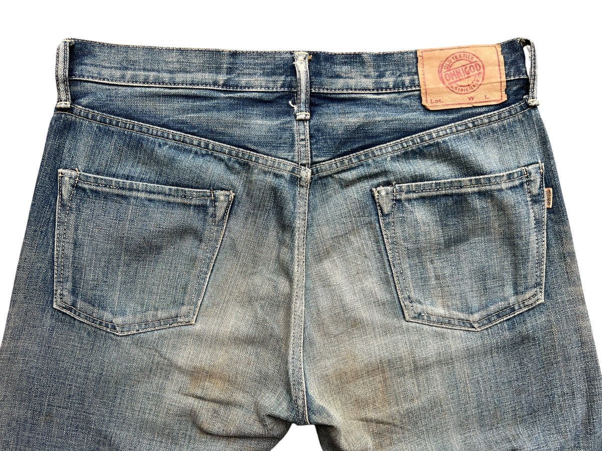OMNIGOD Vintage Omnigod Selvedge Mudwash Distressed Denim Jeans 34 Size US 34 / EU 50 - 8 Thumbnail