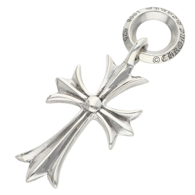Chrome Hearts Chrome Hearts Tiny CH Cross Silver Necklace Size ONE SIZE - 2 Thumbnail