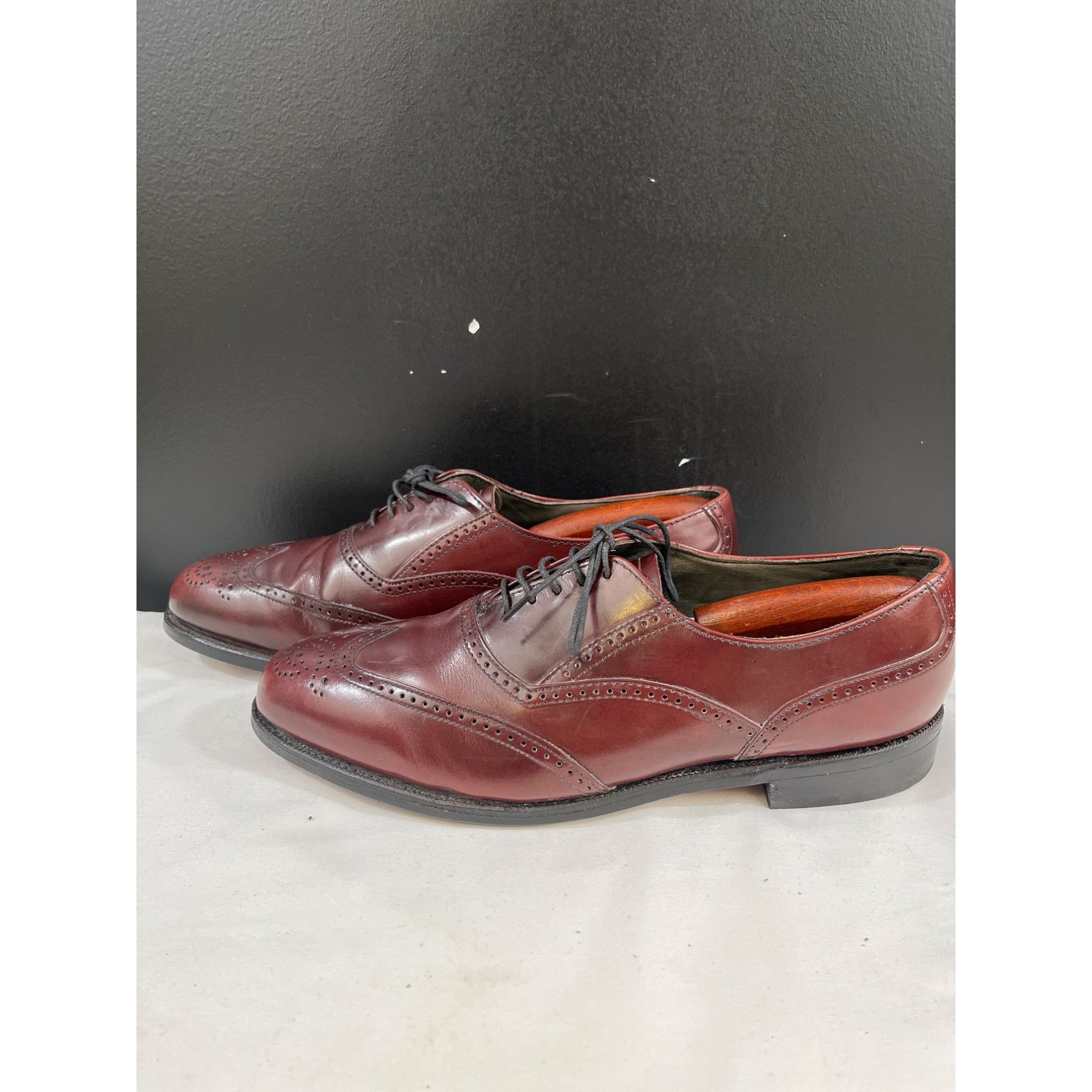 Other Dexter Men's Burgundy Leather Shoes/Oxfords Size 10.5 SKU 57 Size US 10.5 / EU 43-44 - 5 Thumbnail