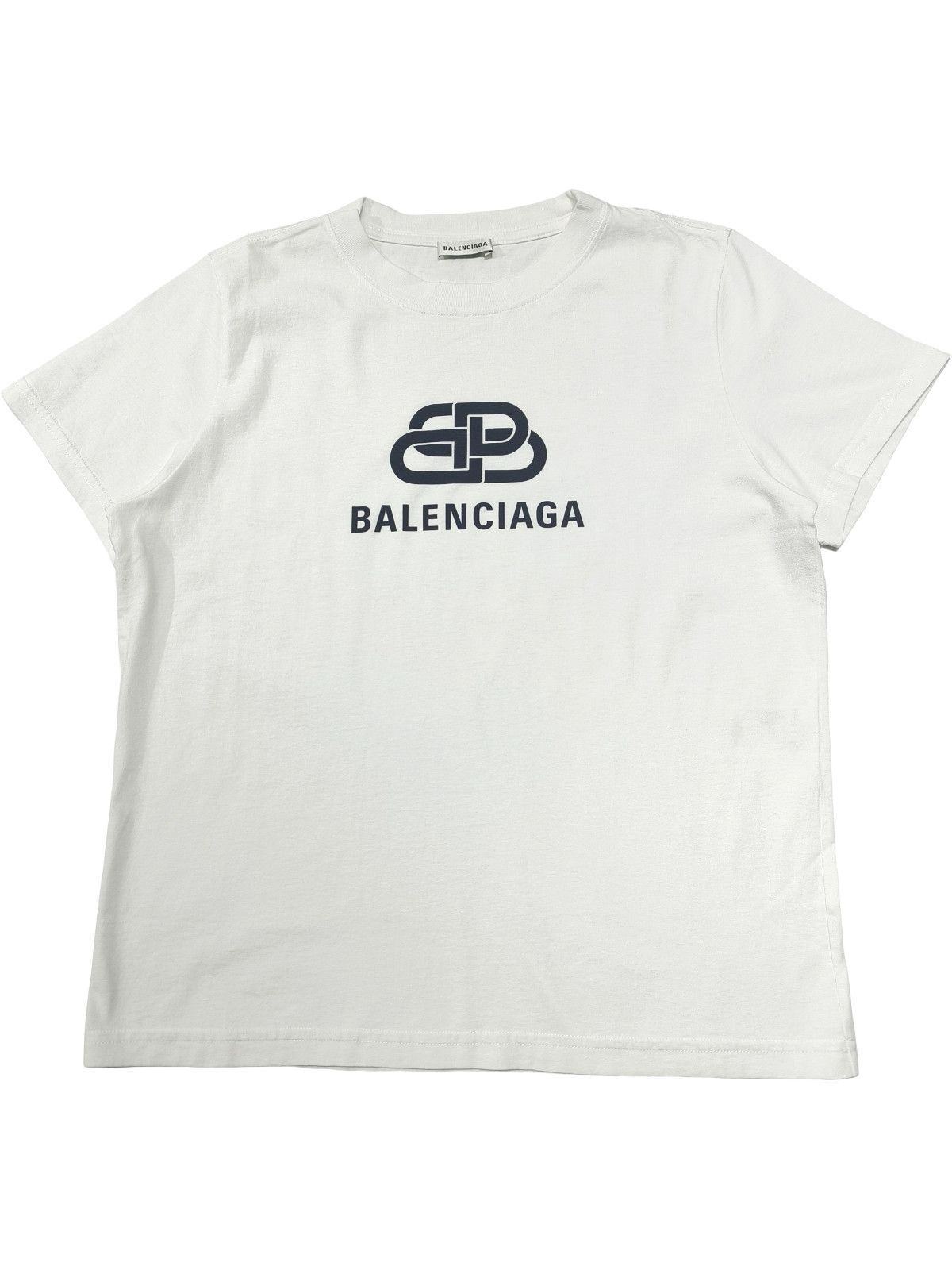 Balenciaga Balenciaga BB Logo T-Shirt Size L Size L / US 10 / IT 46 - 1 Thumbnail
