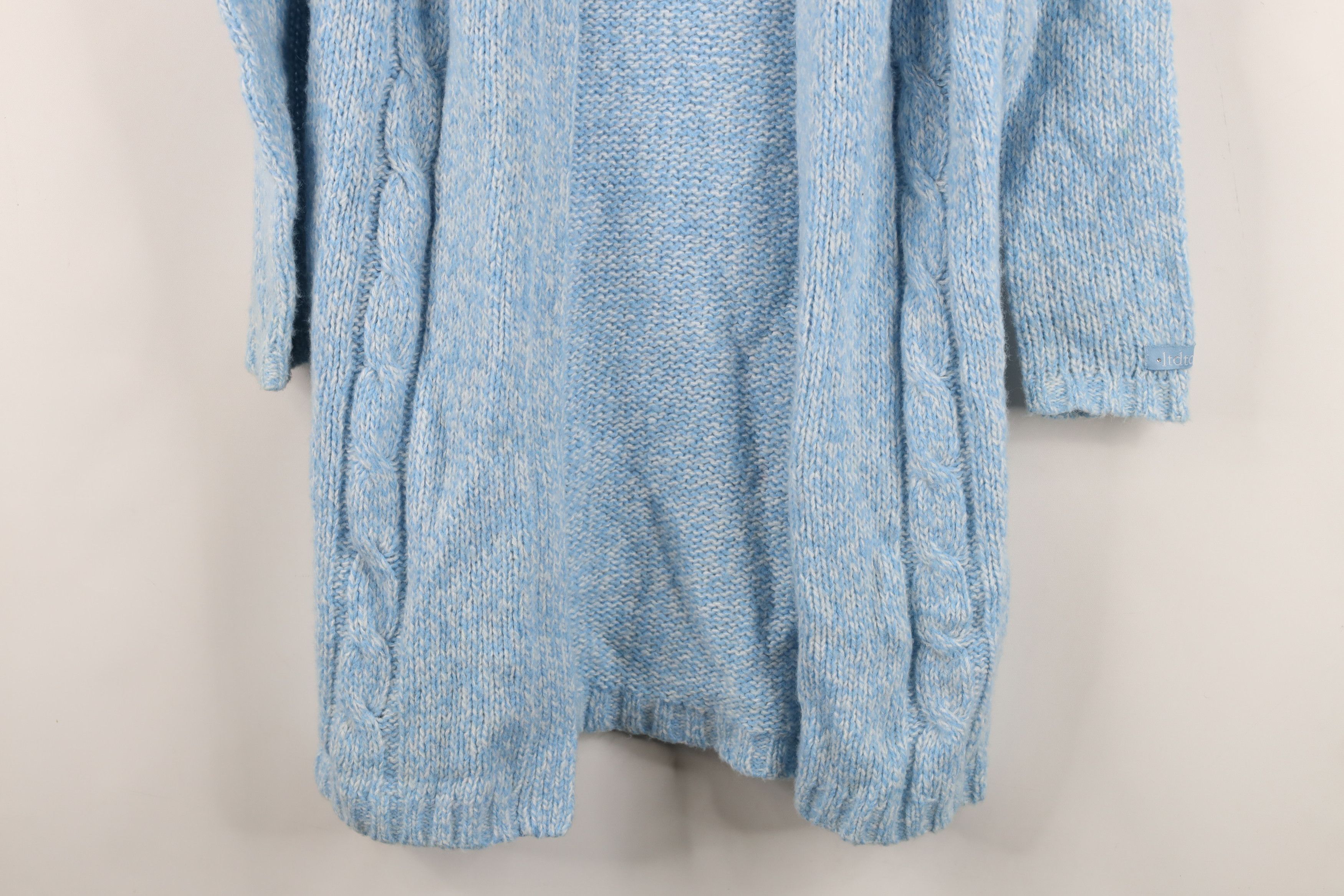 Vintage Vintage 90s Y2K Limited Too Hooded Knit Cardigan Sweater Size M / US 6-8 / IT 42-44 - 3 Thumbnail