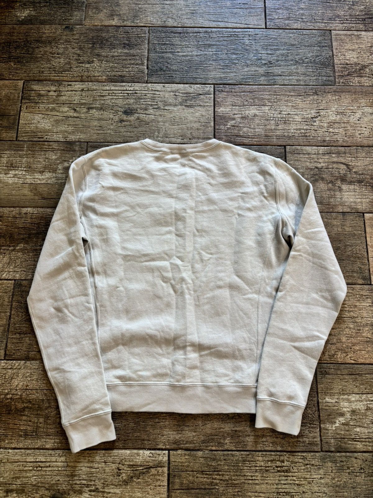 Saint Laurent Paris Cream YSL Logo Crewneck Sweatshirt Size US S / EU 44-46 / 1 - 2 Thumbnail