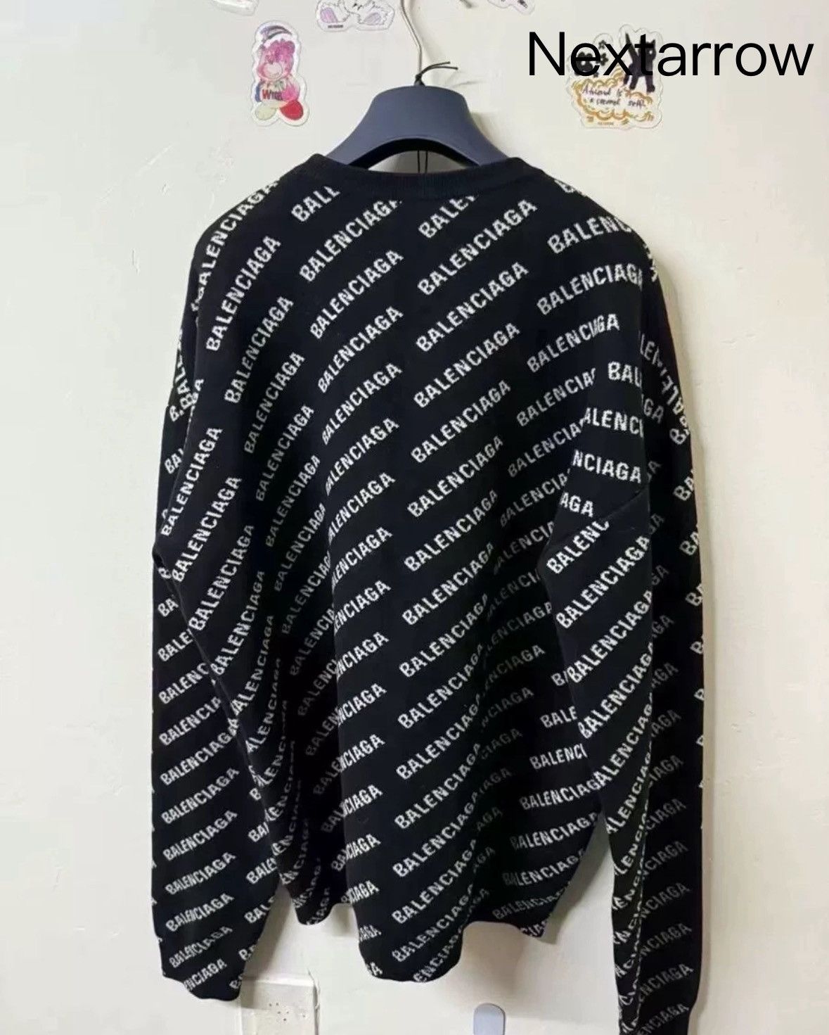 Balenciaga Balenciaga logo printed sweater Size US XS / EU 42 / 0 - 2 Thumbnail