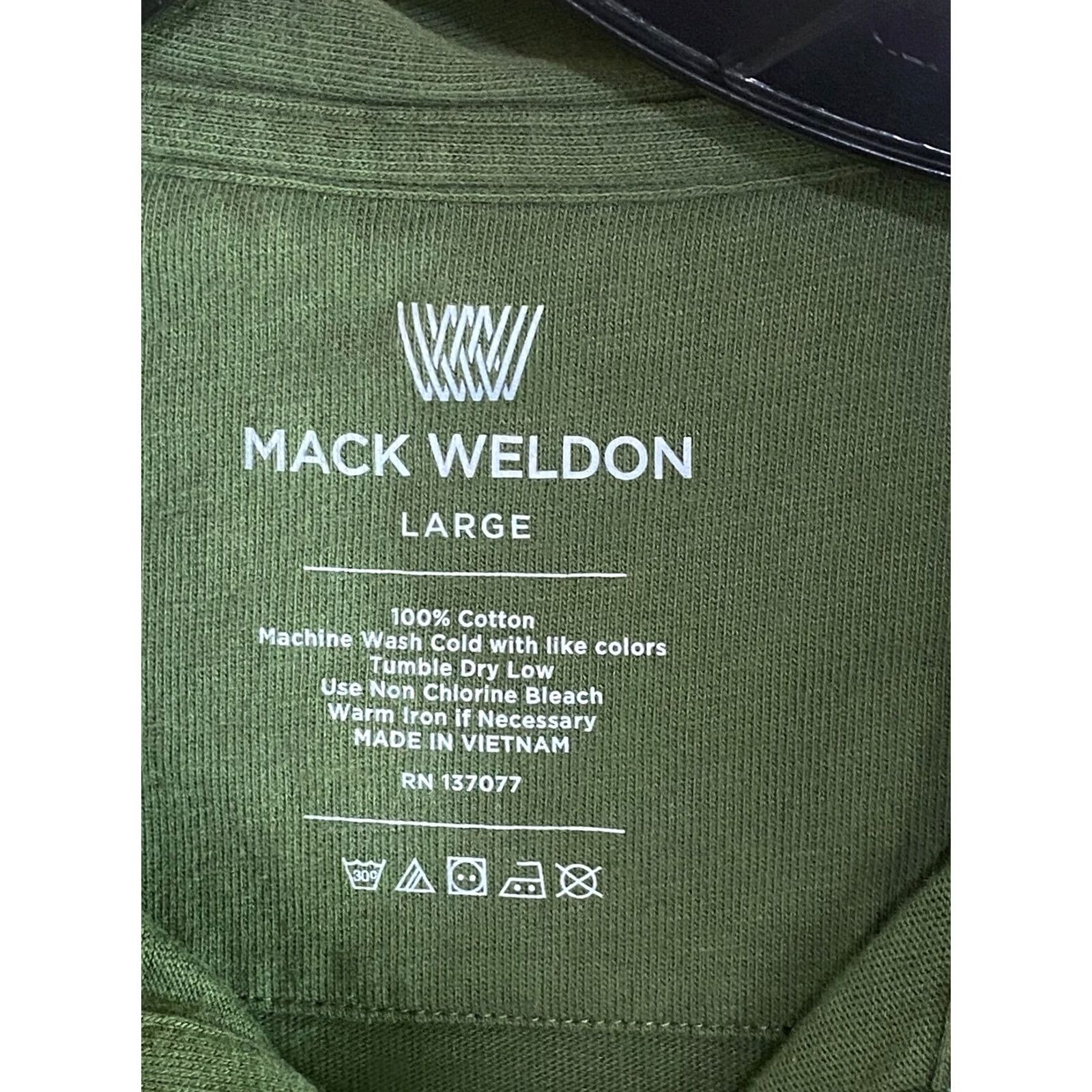 Vintage Mack Weldon Polo Shirt Large L Men Green Ctn POLO SHIRT Short Sleeve Baseball Style Size US L / EU 52-54 / 3 - 4 Thumbnail