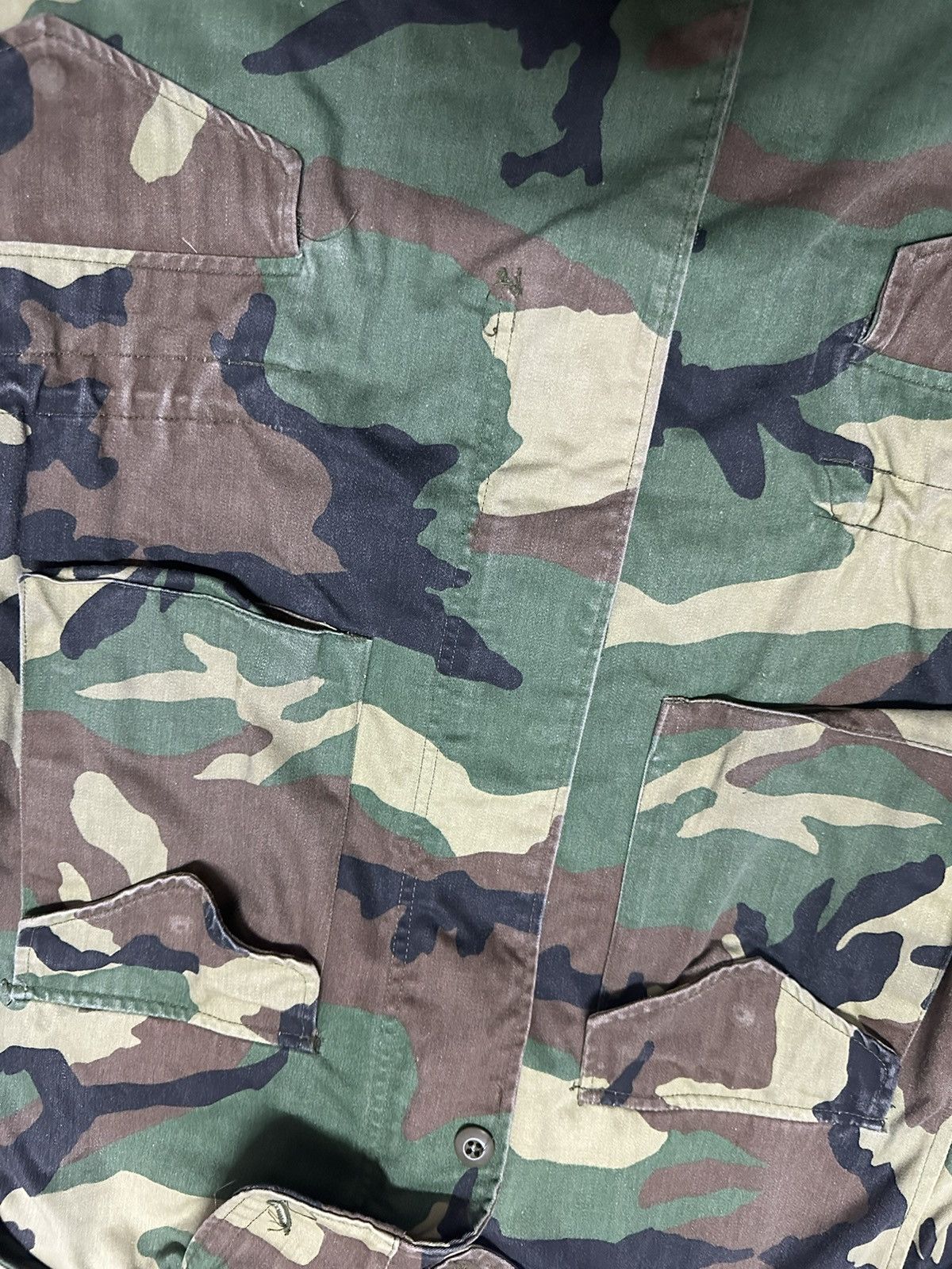 Alpha Industries Vintage 90s M65 alpha industries camo jacket Size US S / EU 44-46 / 1 - 6 Thumbnail