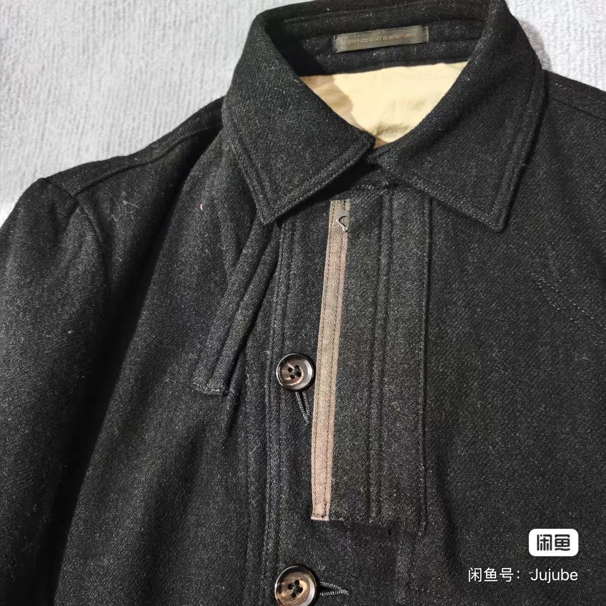 Yohji Yamamoto Yohji Yamamot wool jacket coat Size US M / EU 48-50 / 2 - 7 Thumbnail