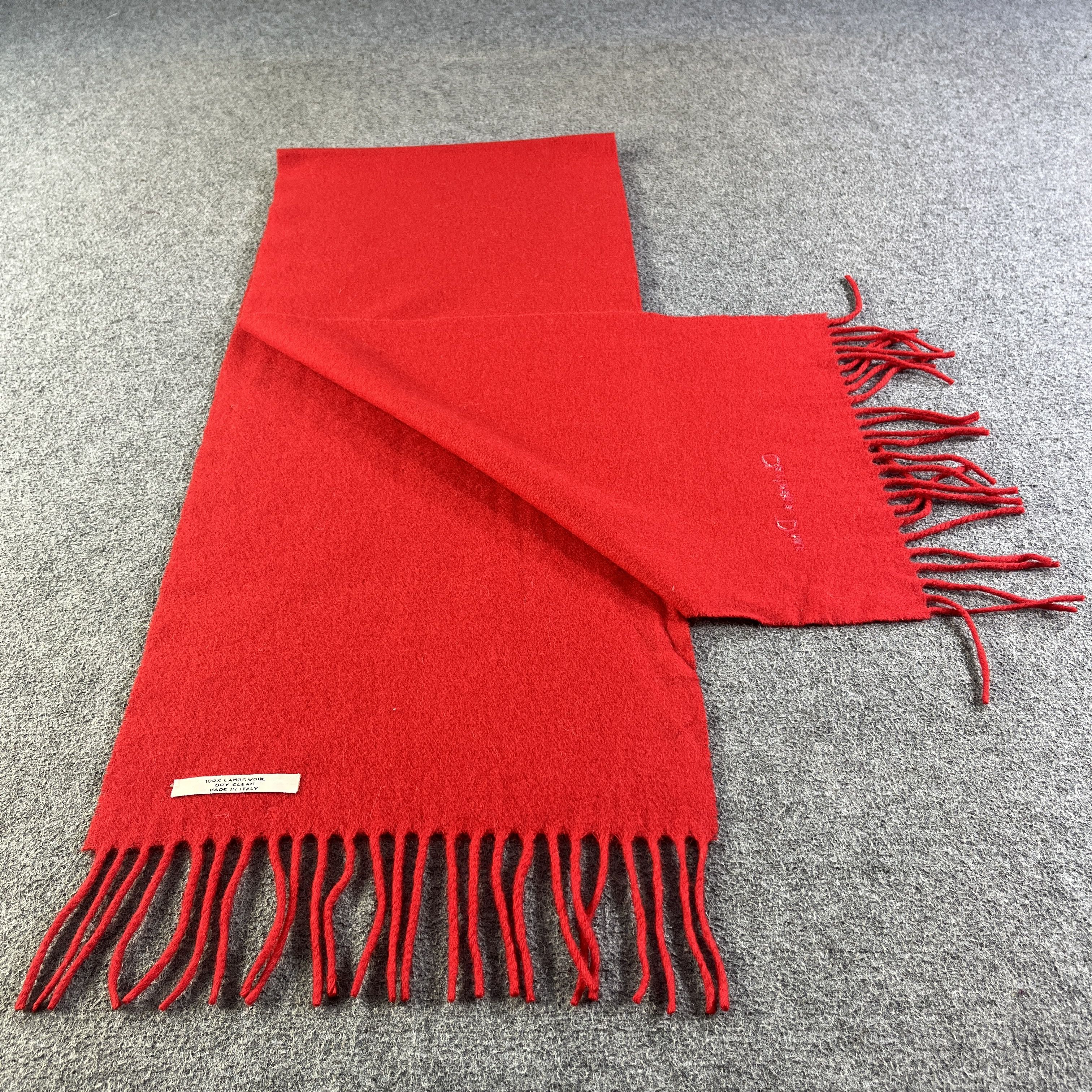 Vintage Christian Dior Scarf / Muffler / Neckwear T1125 Size ONE SIZE - 3 Thumbnail