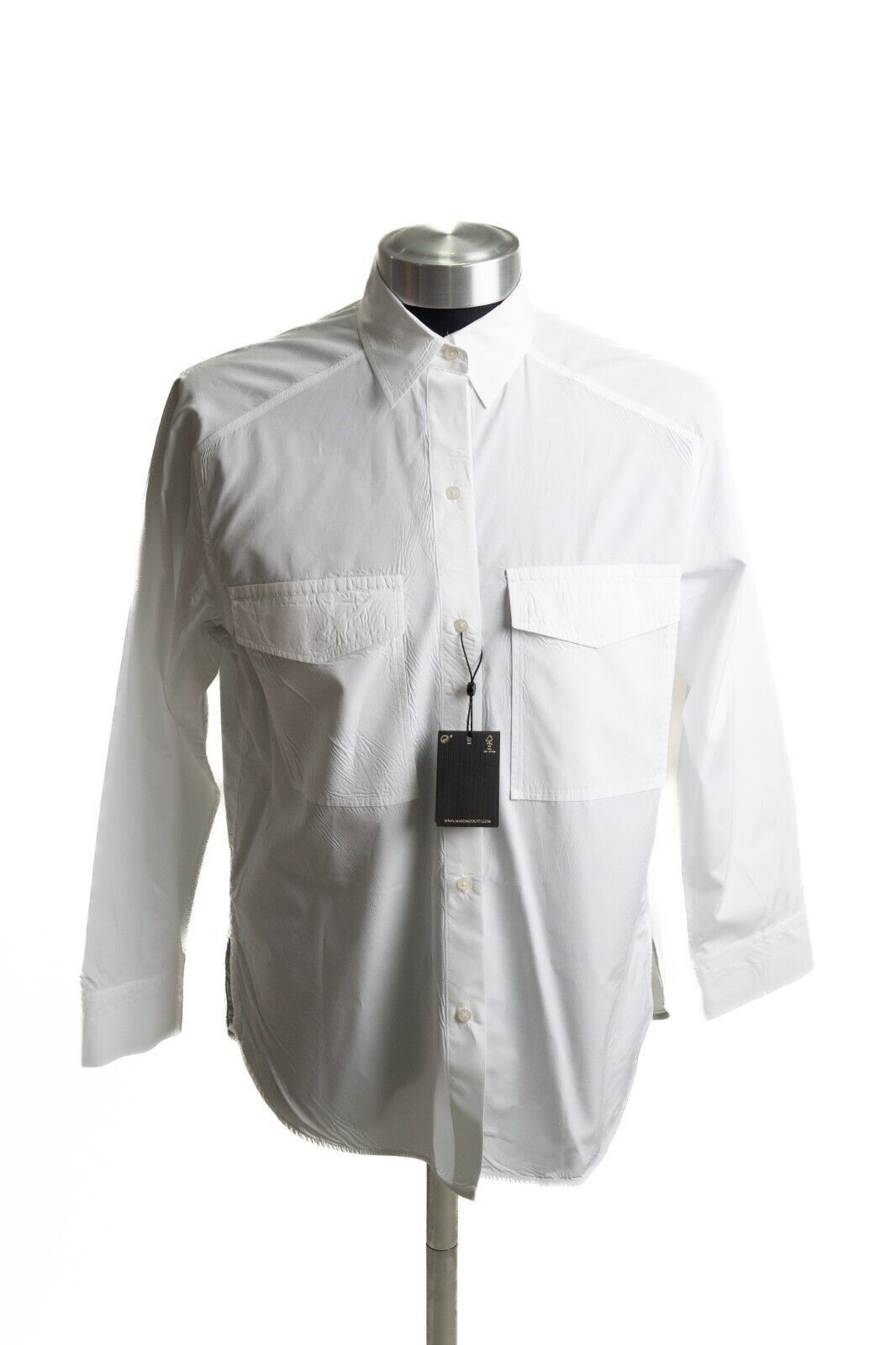 Massimo Dutti NEW Massimo Dutti Shirt Mens Small White Casual Fit Button Size US S / EU 44-46 / 1 - 2 Thumbnail